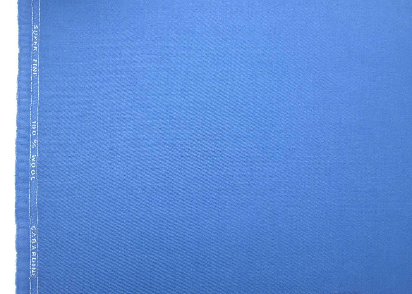 Wool Gabardine in Crystal Blue0