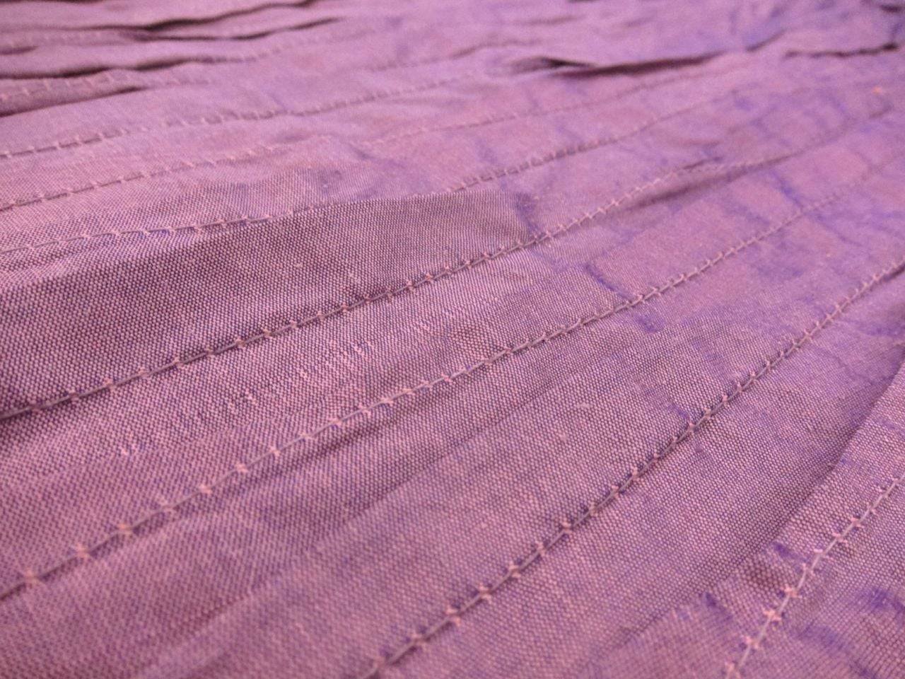 Iridescent Tucked Silk Shantung2