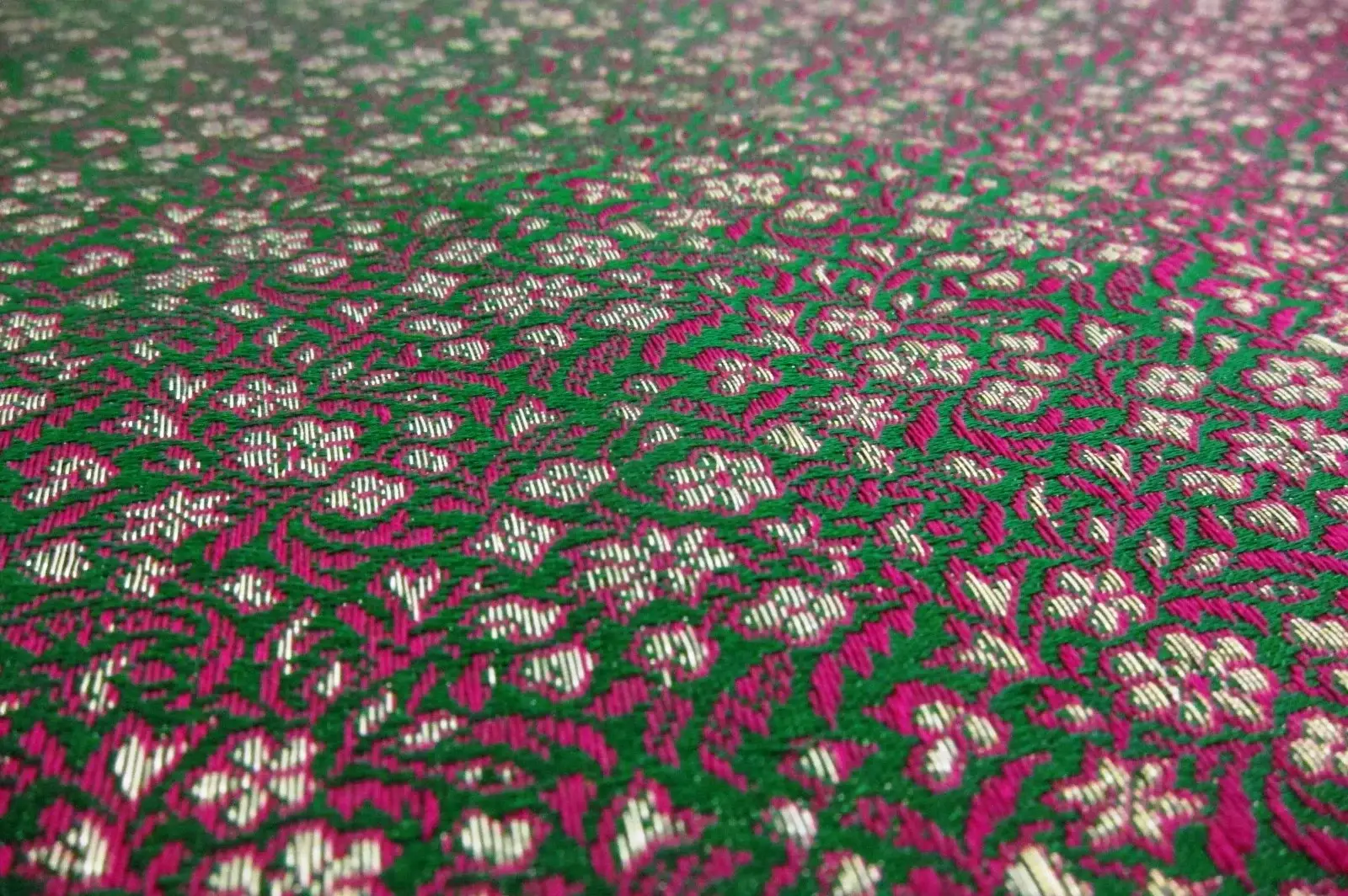 Metallic Silk Indian Brocade2