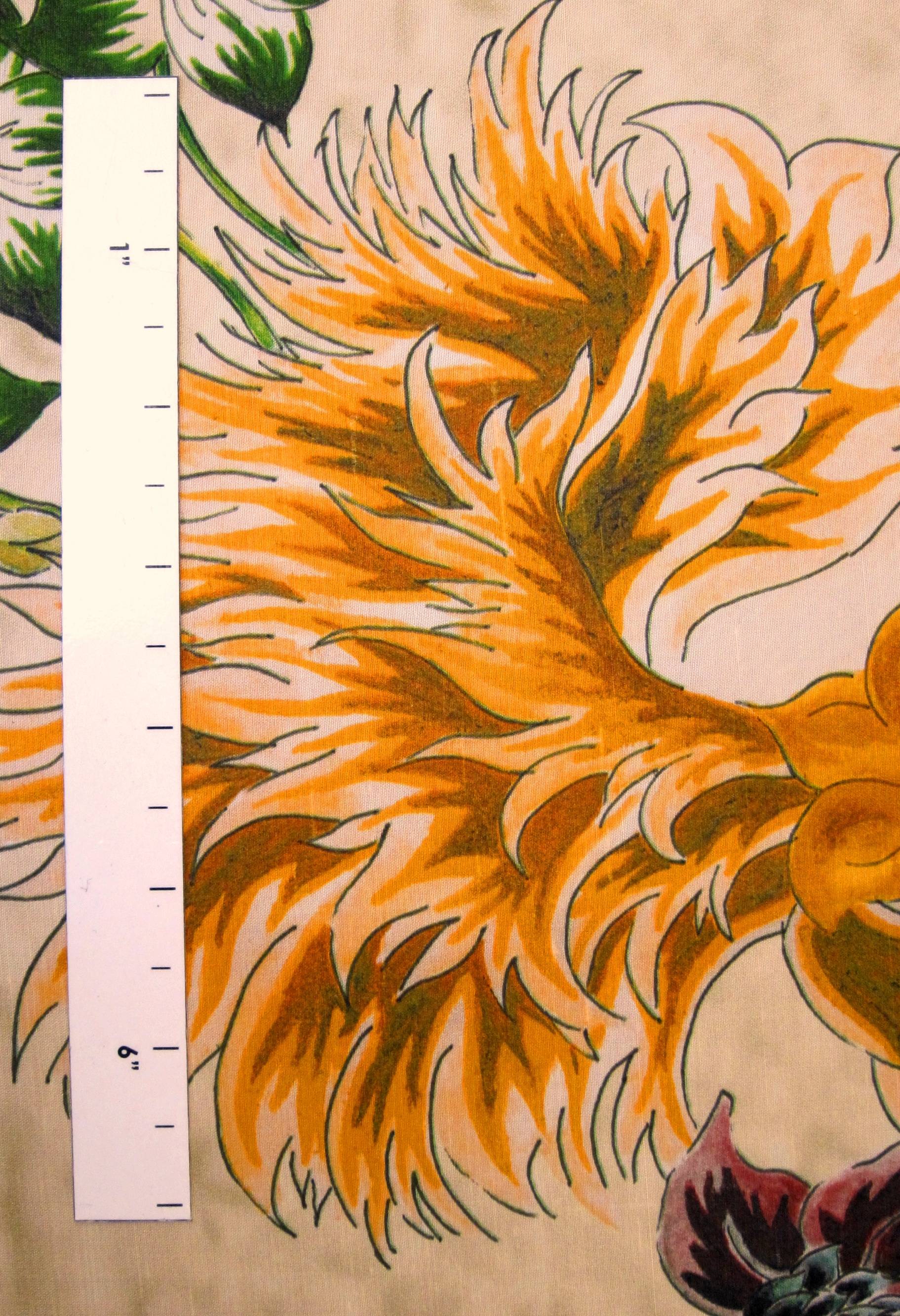 Printed Silk Shantung1