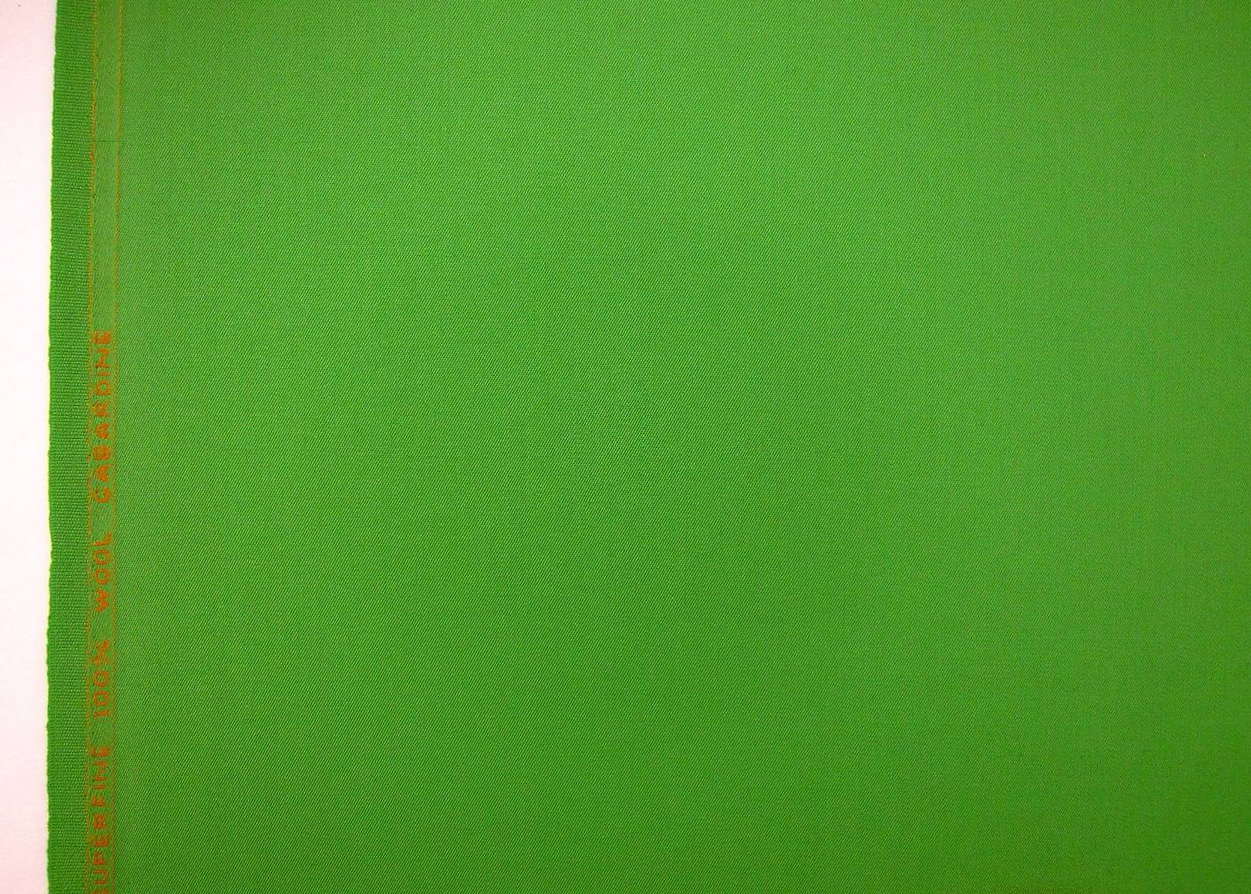 Wool Gabardine in Chartreuse0