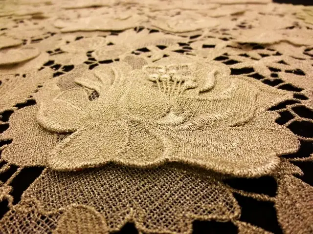 Metallic Guipure Lace2