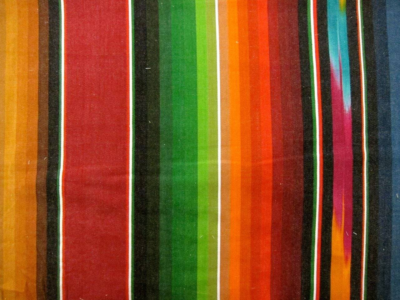 Cotton Woven Native Stripe0