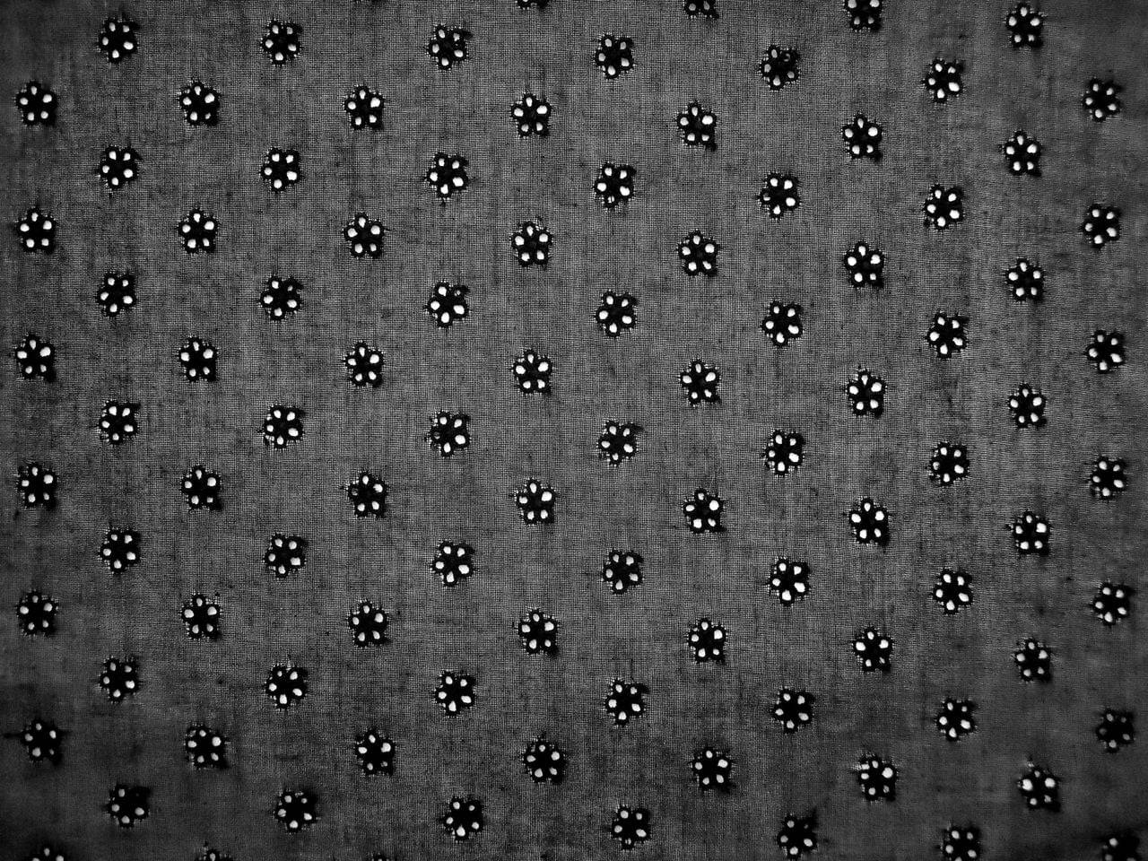 Swiss Cotton Voile Eyelet0