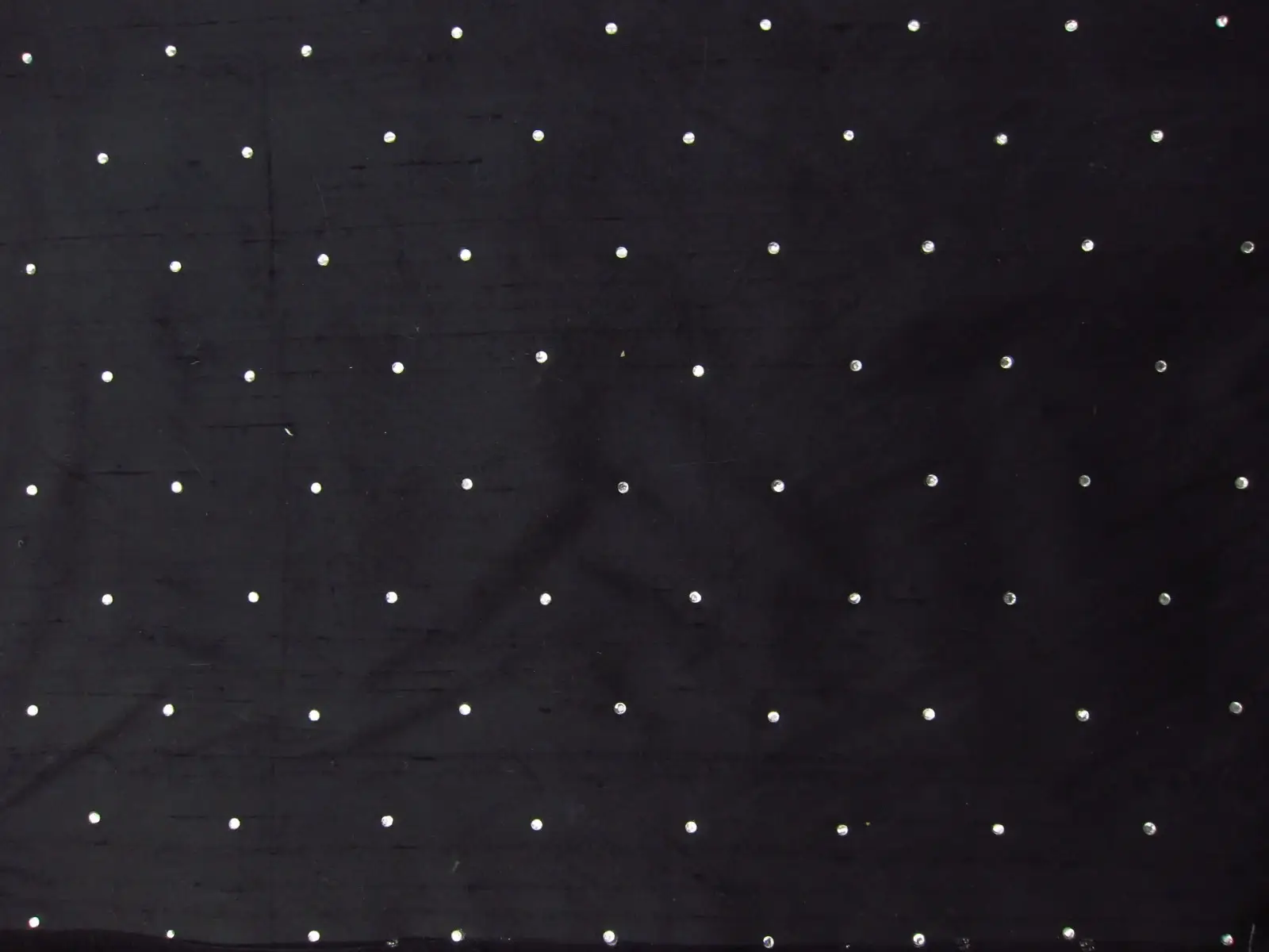 Rhinestones on Silk Shantung1