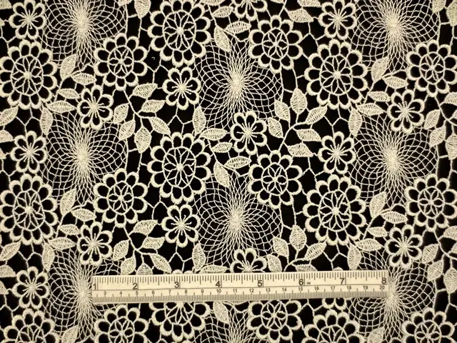 Metallic Guipure Lace1