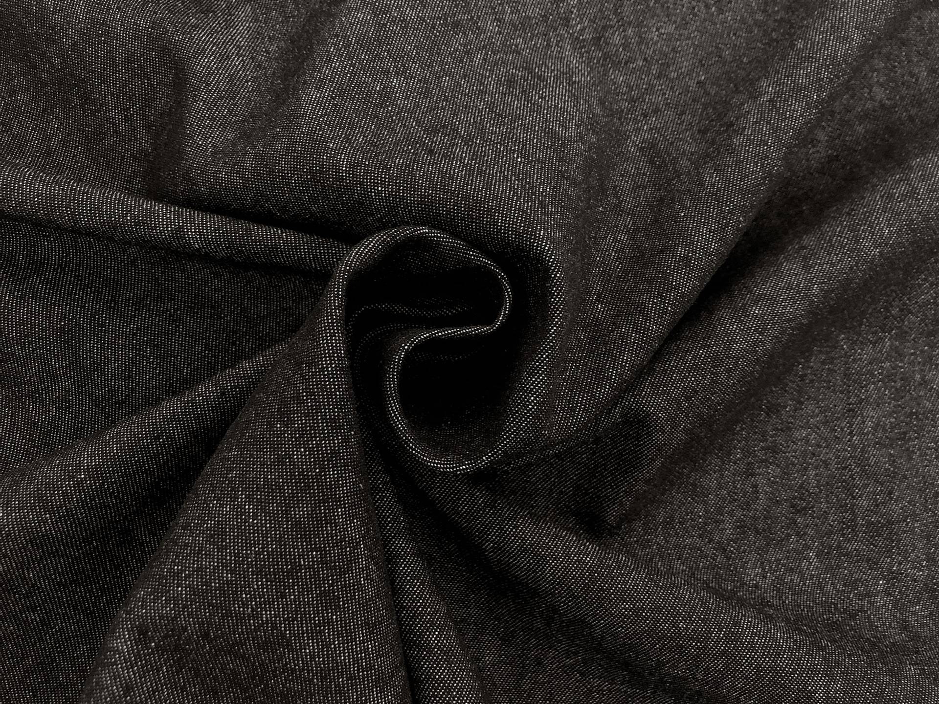 8oz Cotton Denim in Black