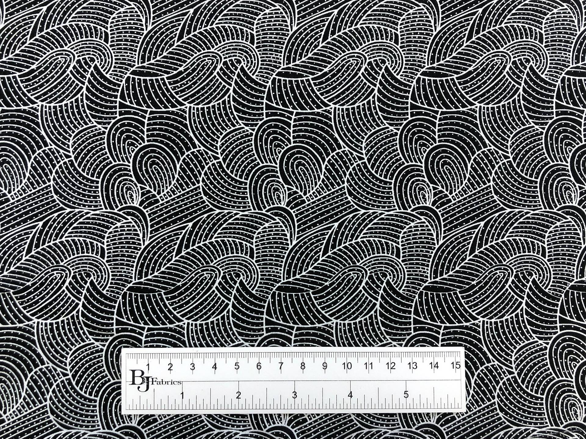 Australian Cotton Print With Aboriginal Motif