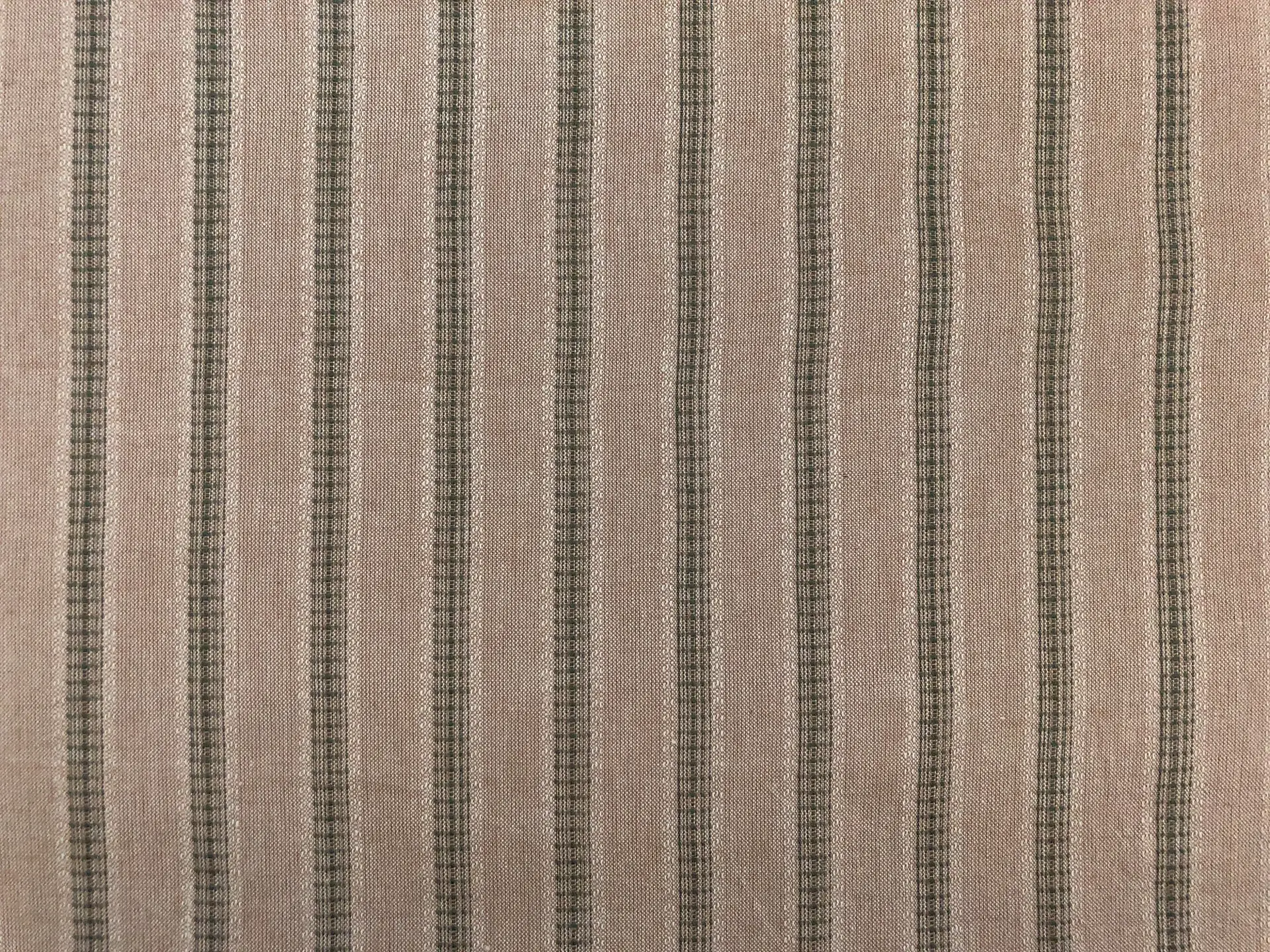 Cotton Novelty Stripe in Chamois 
