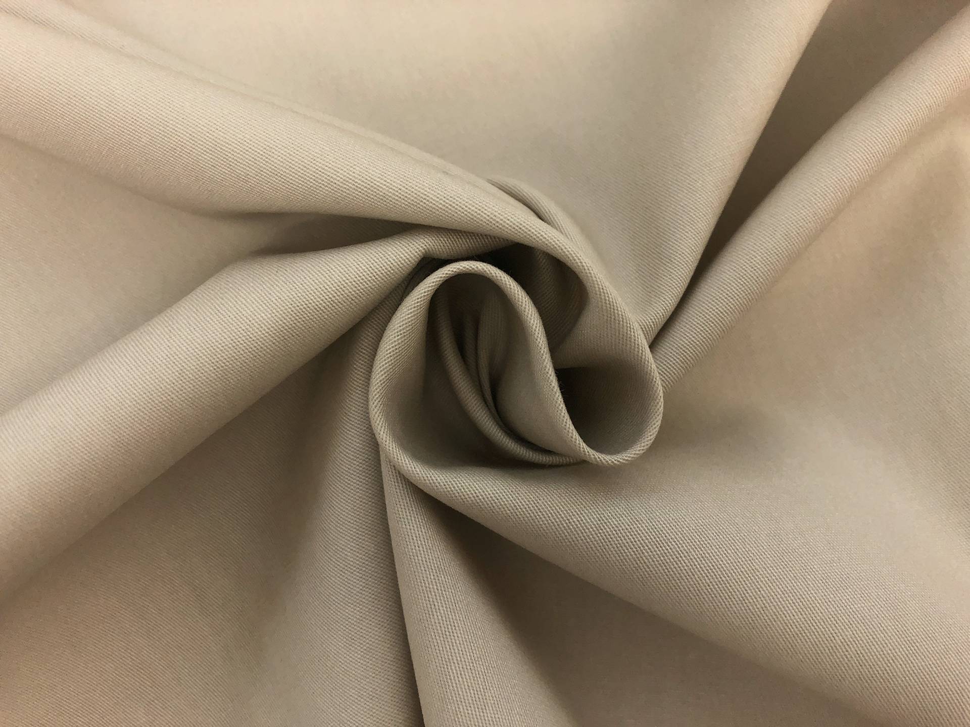 Combed Cotton Twill in Stone