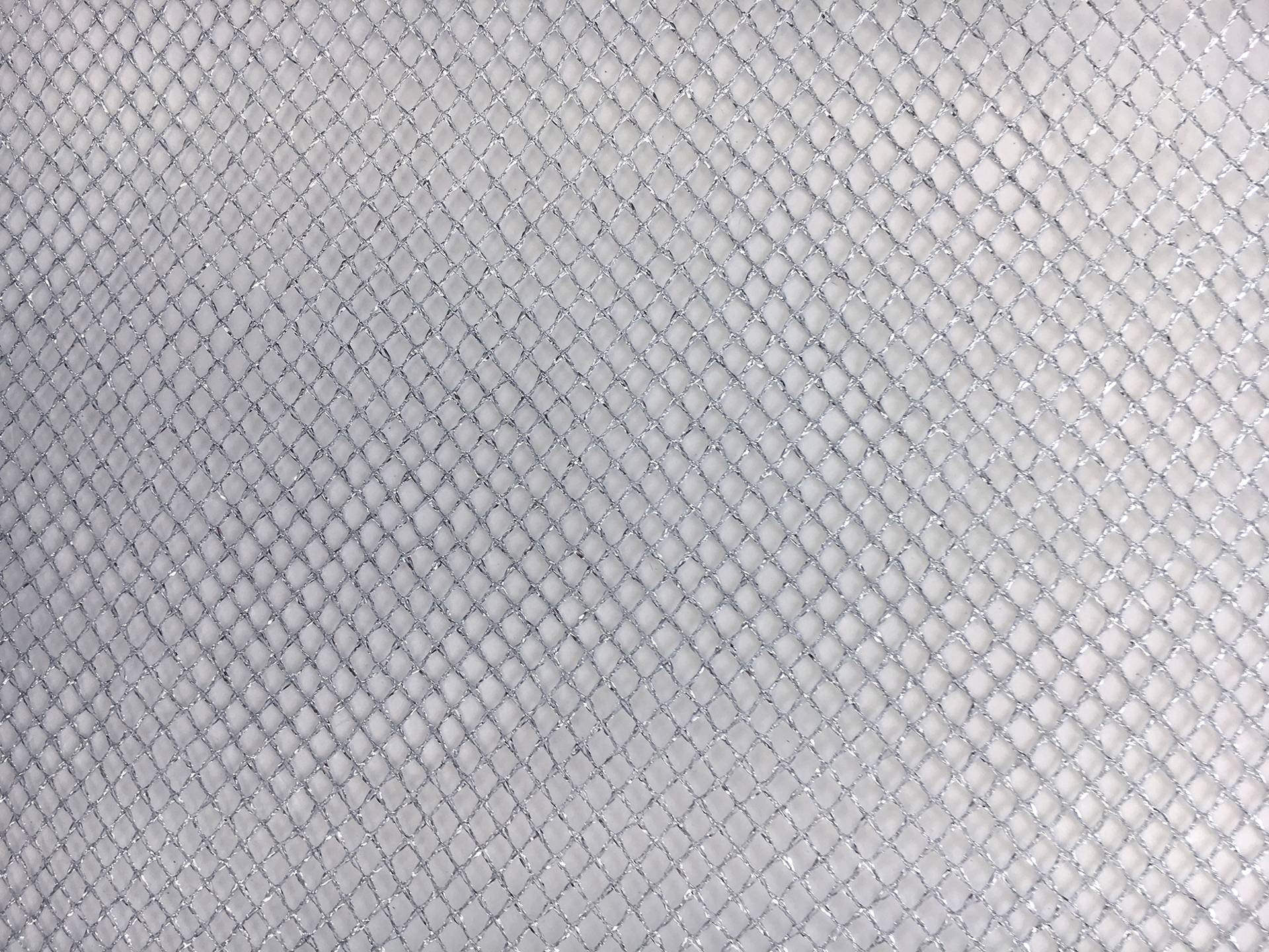 Metallic Mesh in Silver