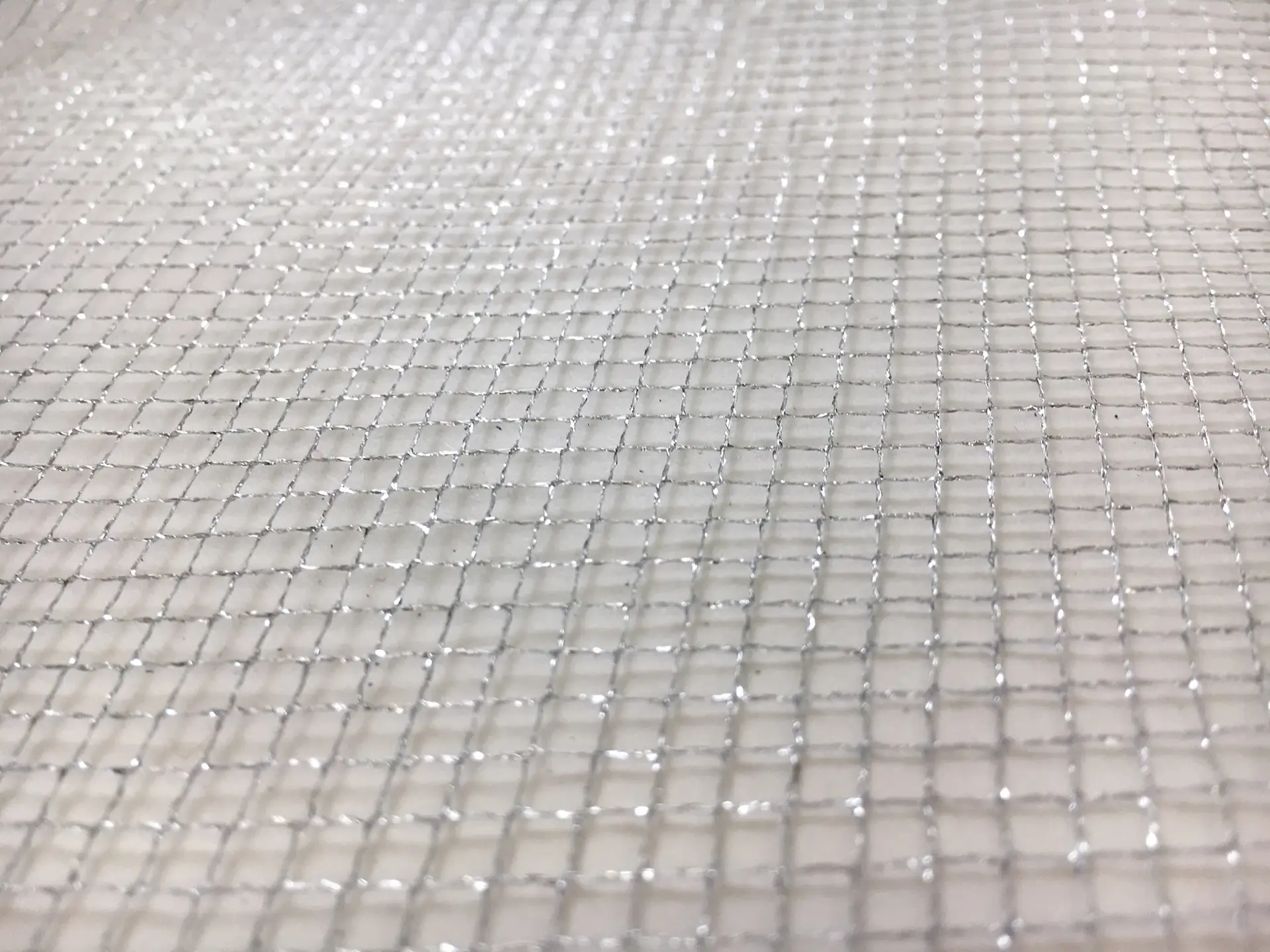 Metallic Mesh in Silver