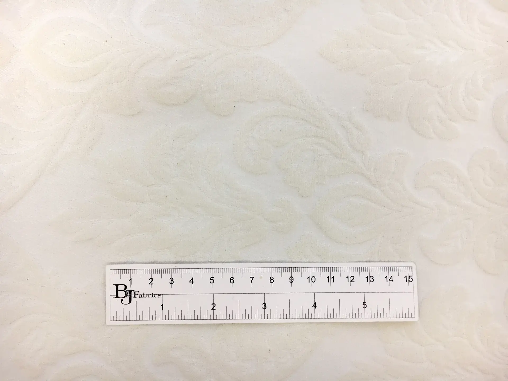Cotton and Polyester Damask