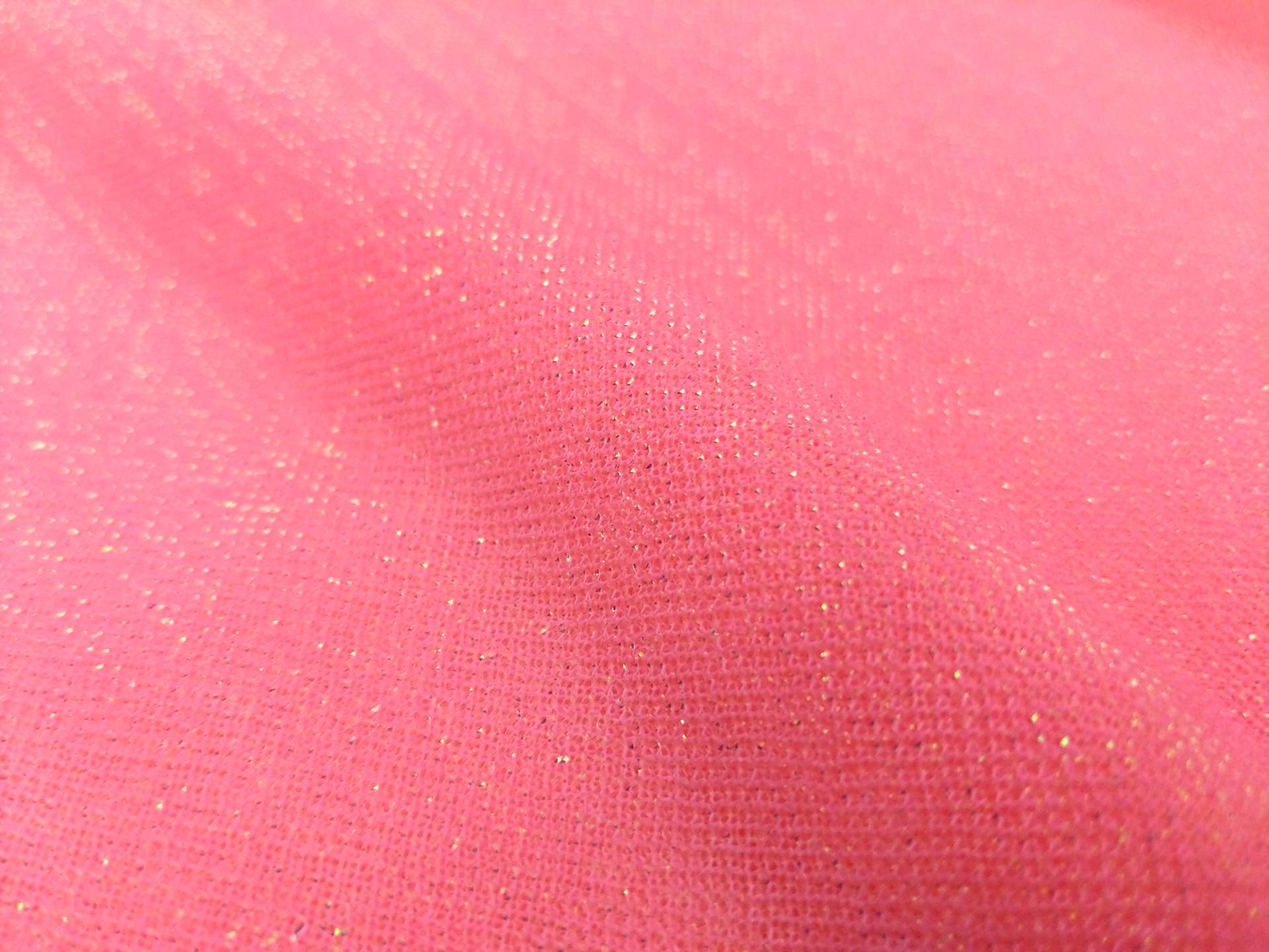 Opalescent Mesh In Neon Pink 