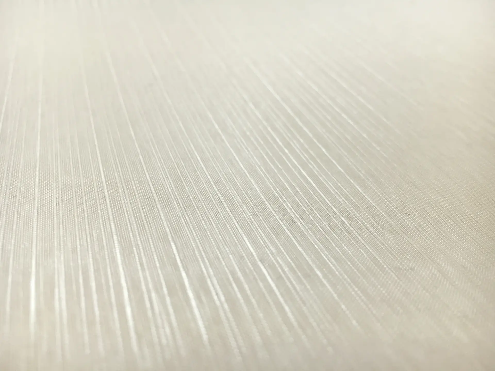 Crystal Stripe Polyester Organza in Ivory