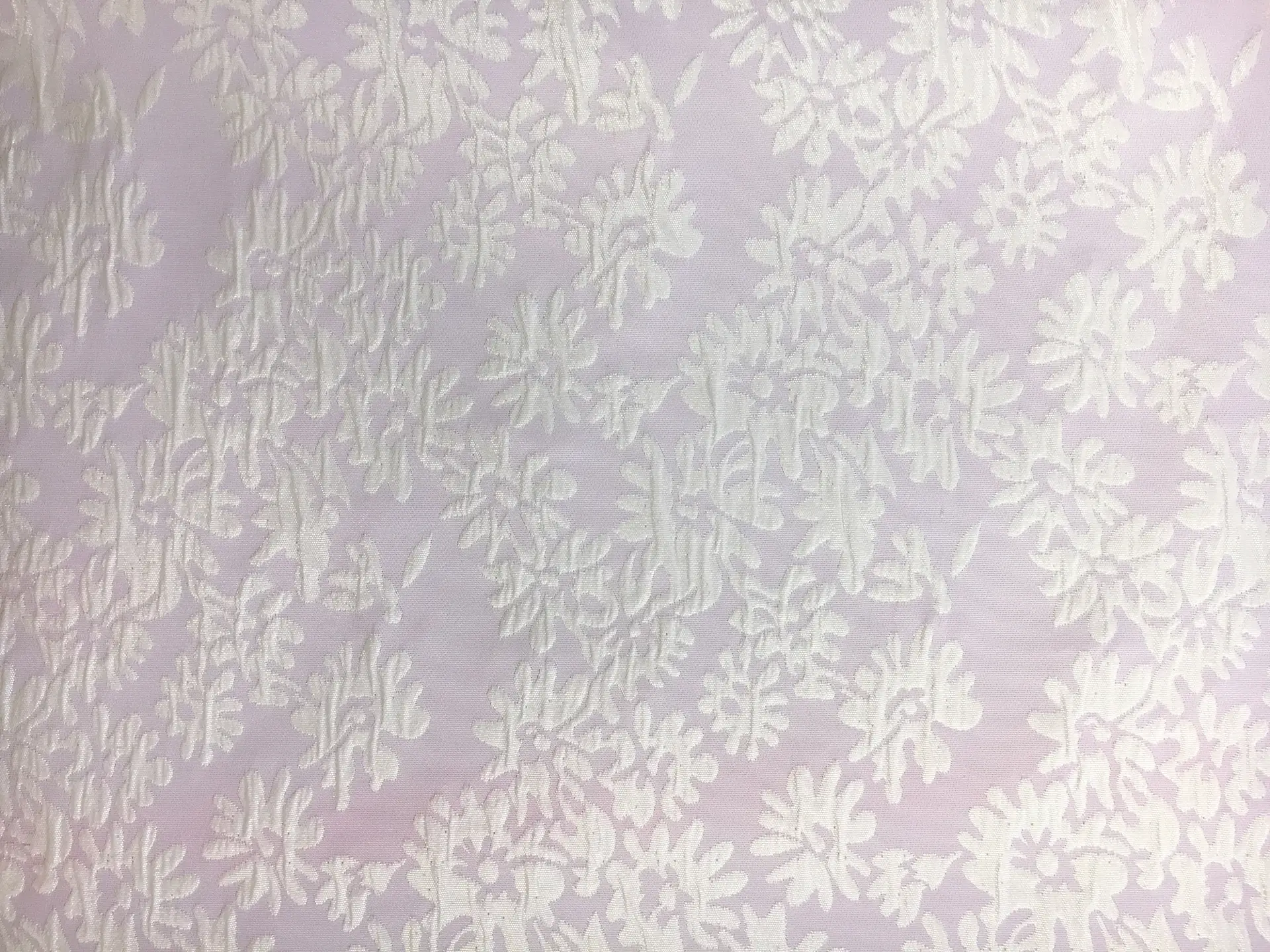 Metallic Brocade with Light Floral Motifs