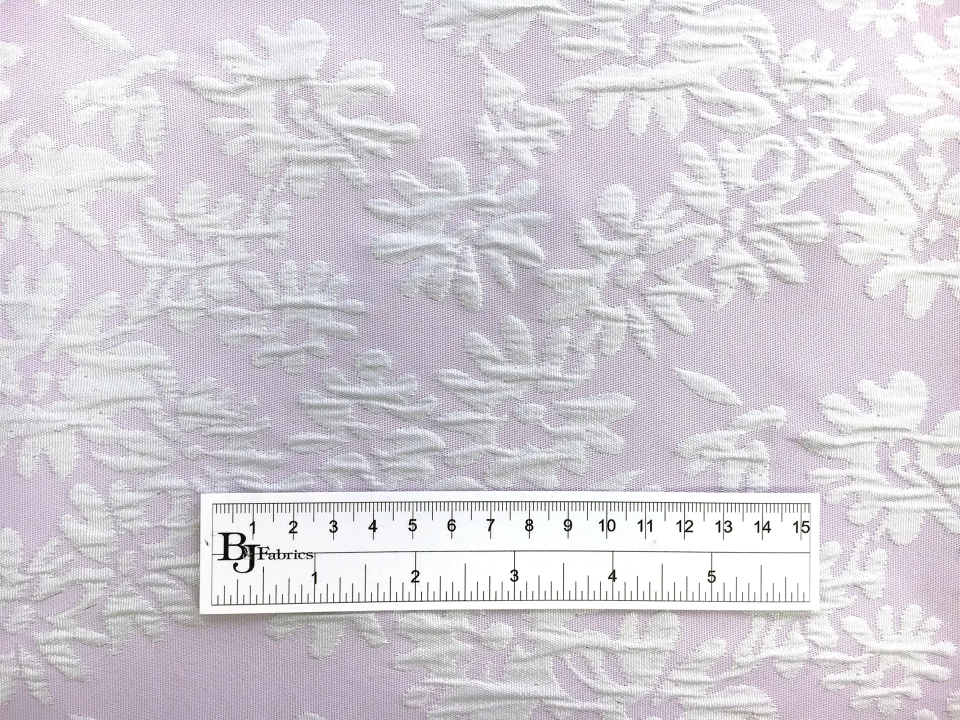 Metallic Brocade with Light Floral Motifs