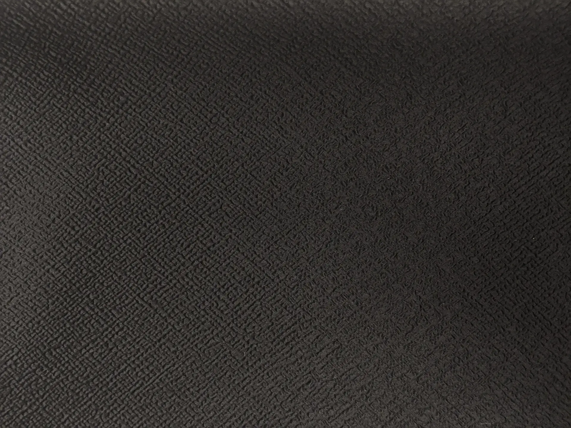 Swiss and Polyester Blend Metallic Cloqué in Oynx