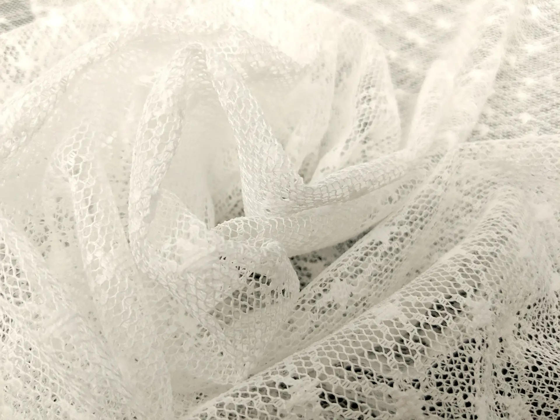Novelty Net in Off White