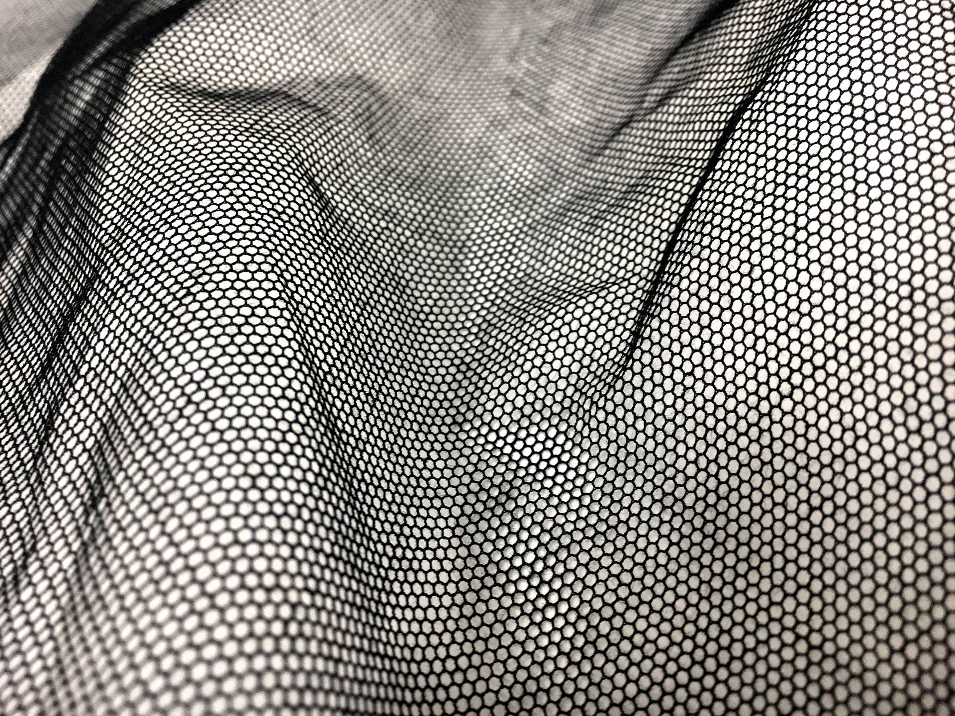 Cotton Bobbinet in Black