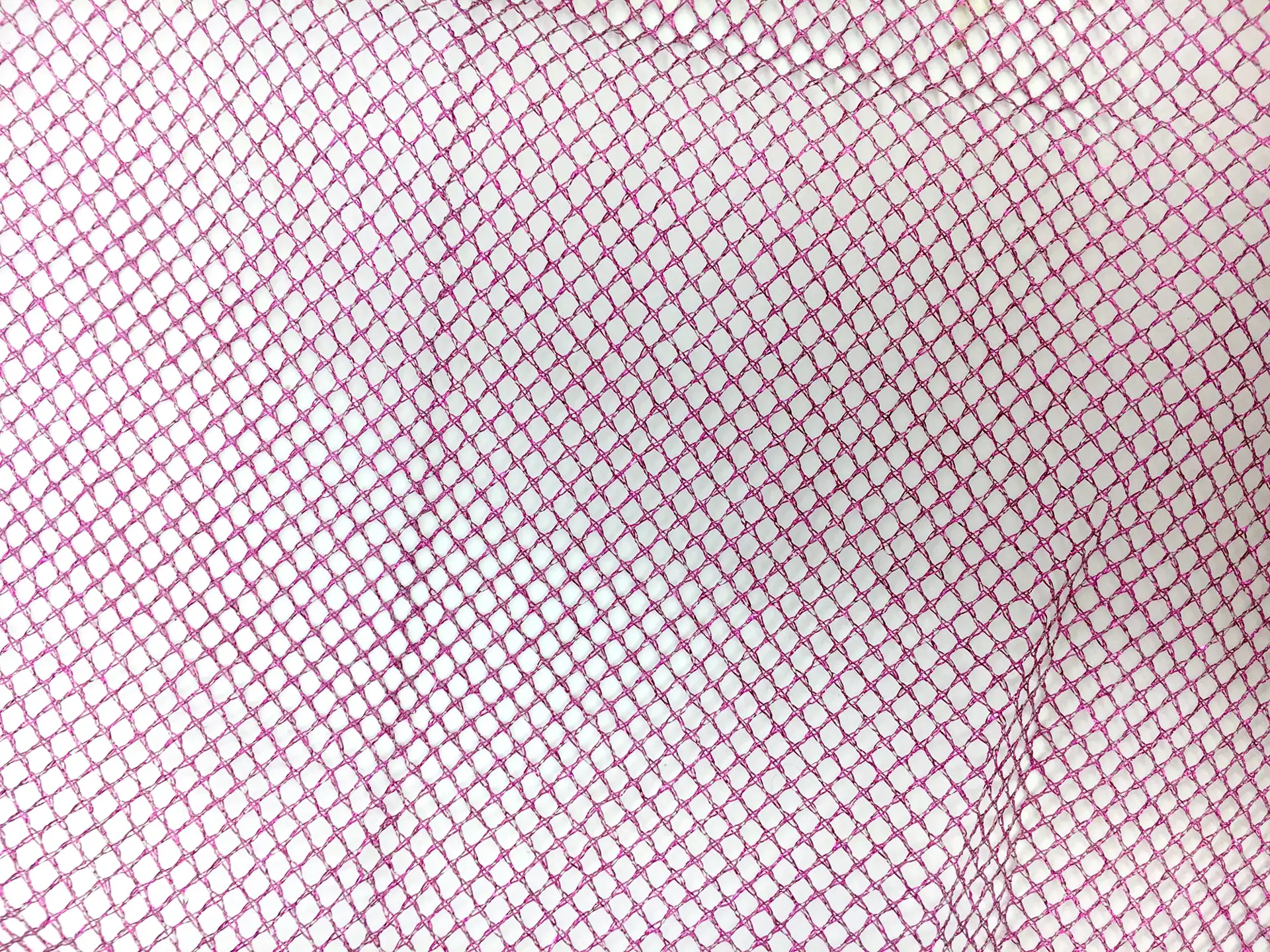 Metallic Mesh in Fuchsia
