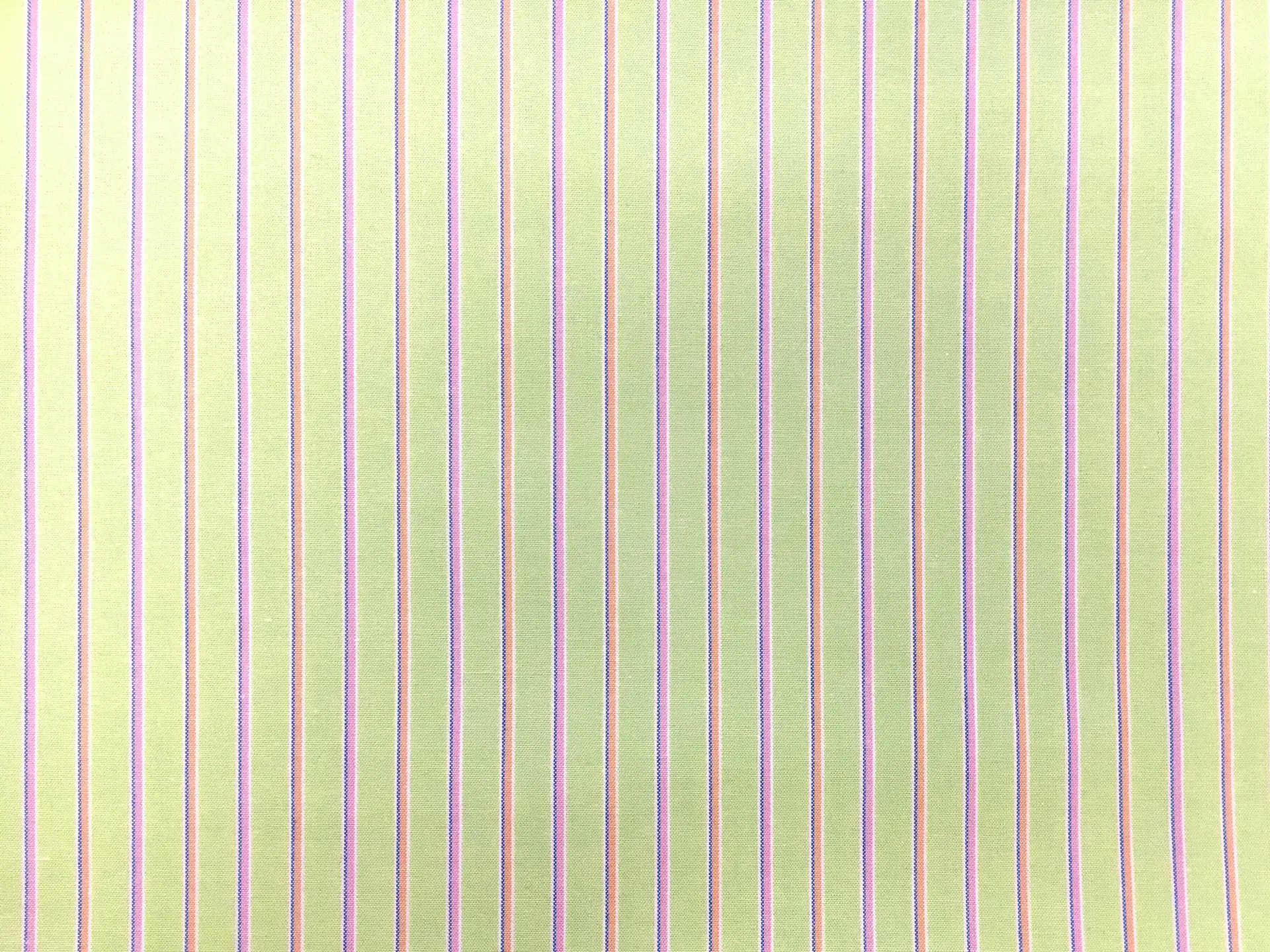 Cotton Shirting with Pastel Stripes