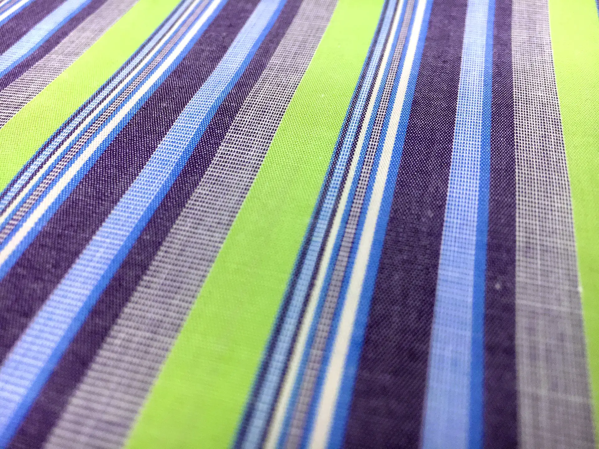 Cotton Woven Multicolor Stripe