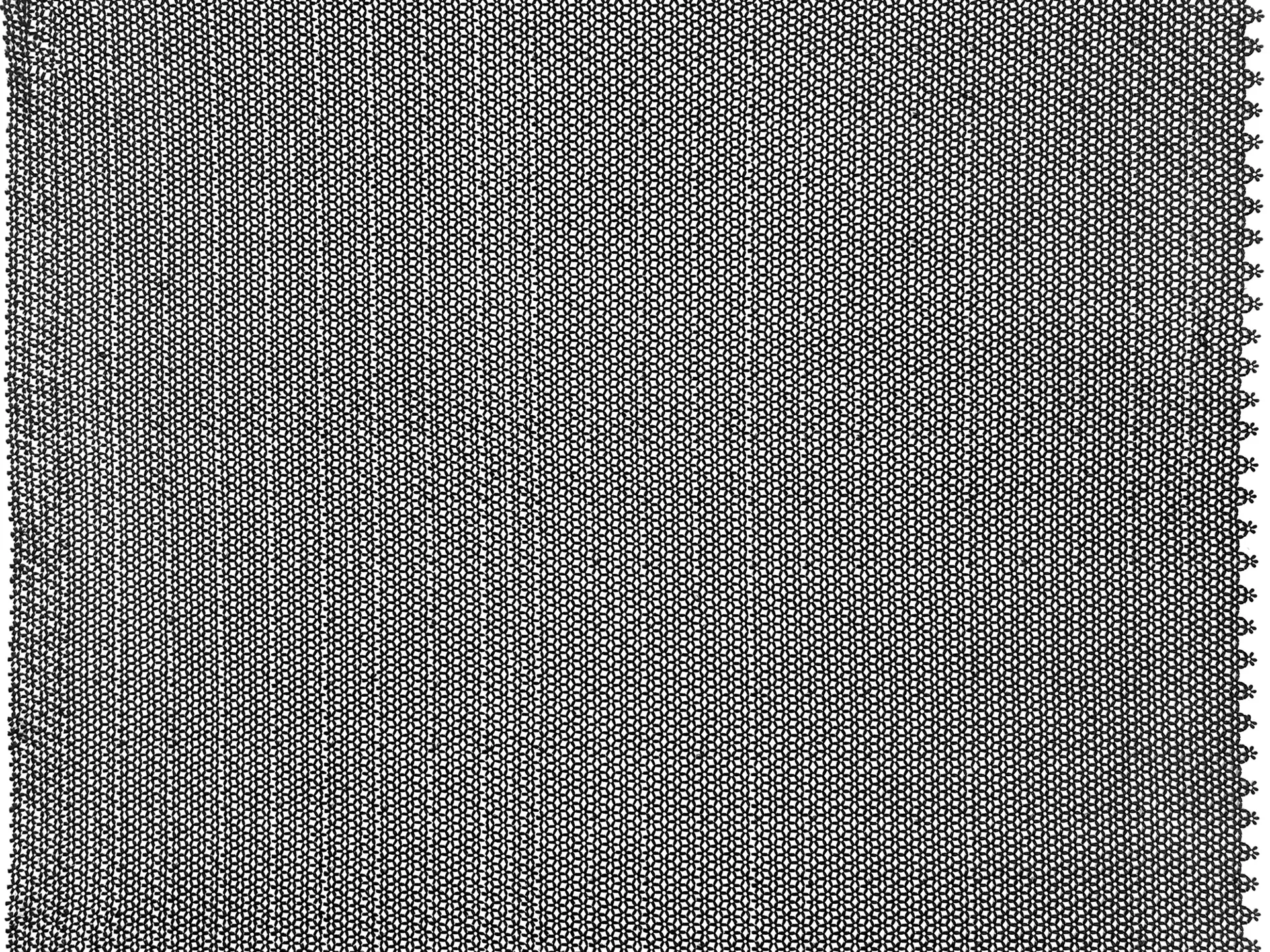 Guipure Lace with Petite Geometric Pattern in Black 