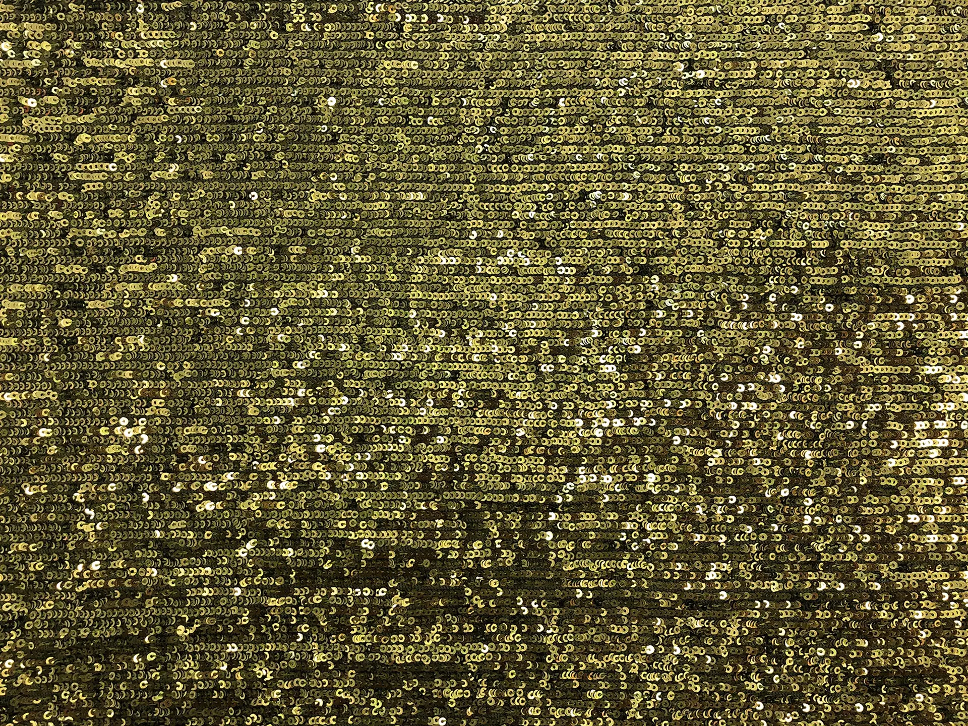 Mini Sequins on Stretch Tulle in Olive