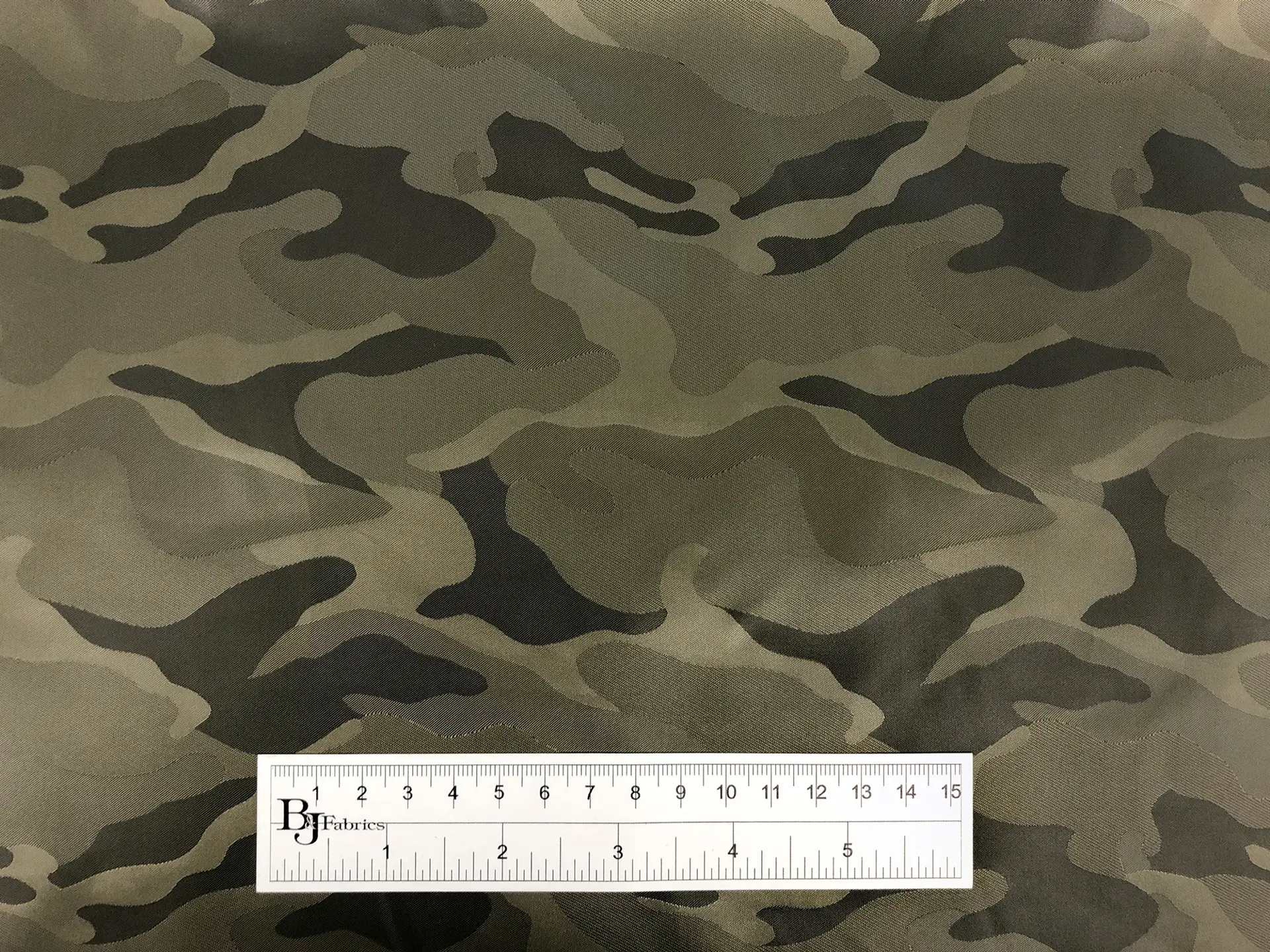 Polyester Camo Jacquard Rainwear in Green