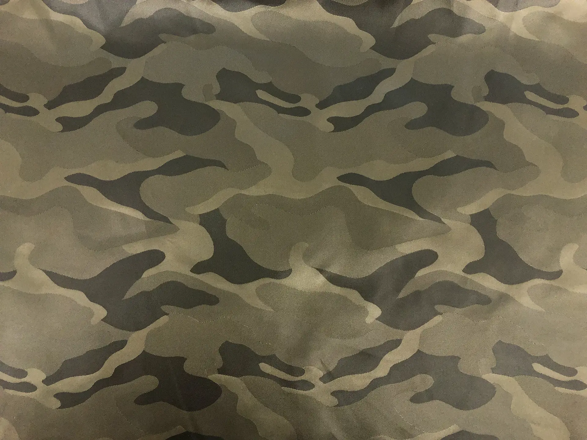 Polyester Camo Jacquard Rainwear in Green