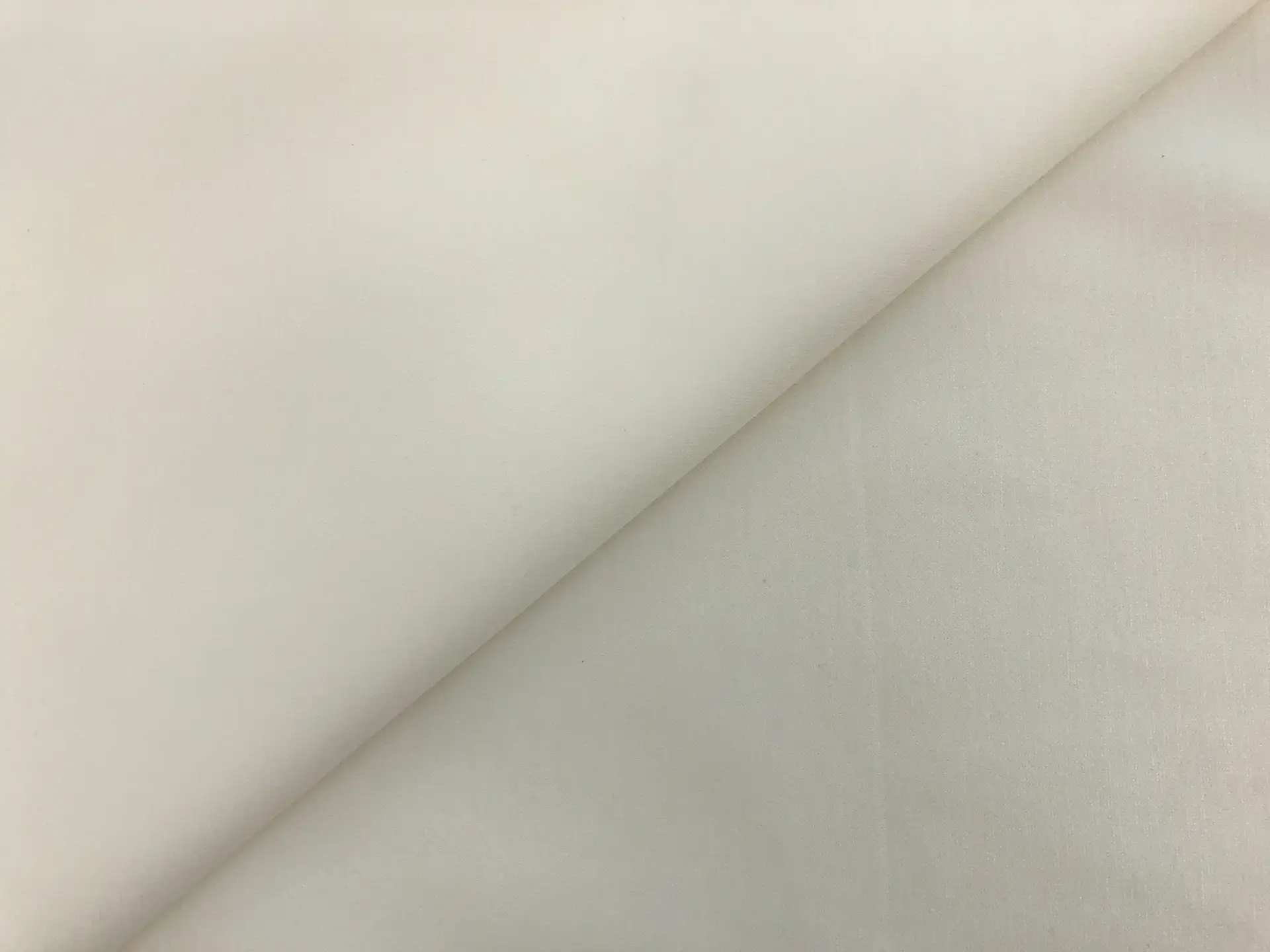 Lightweight Rayon Blend Ponte Knit in Off White