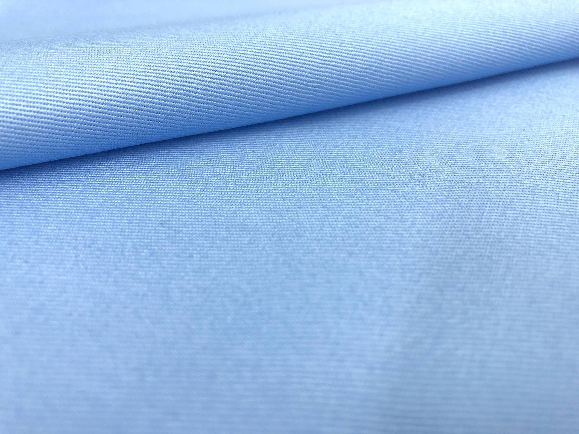 7oz Organic Cotton Twill in Ice Blue