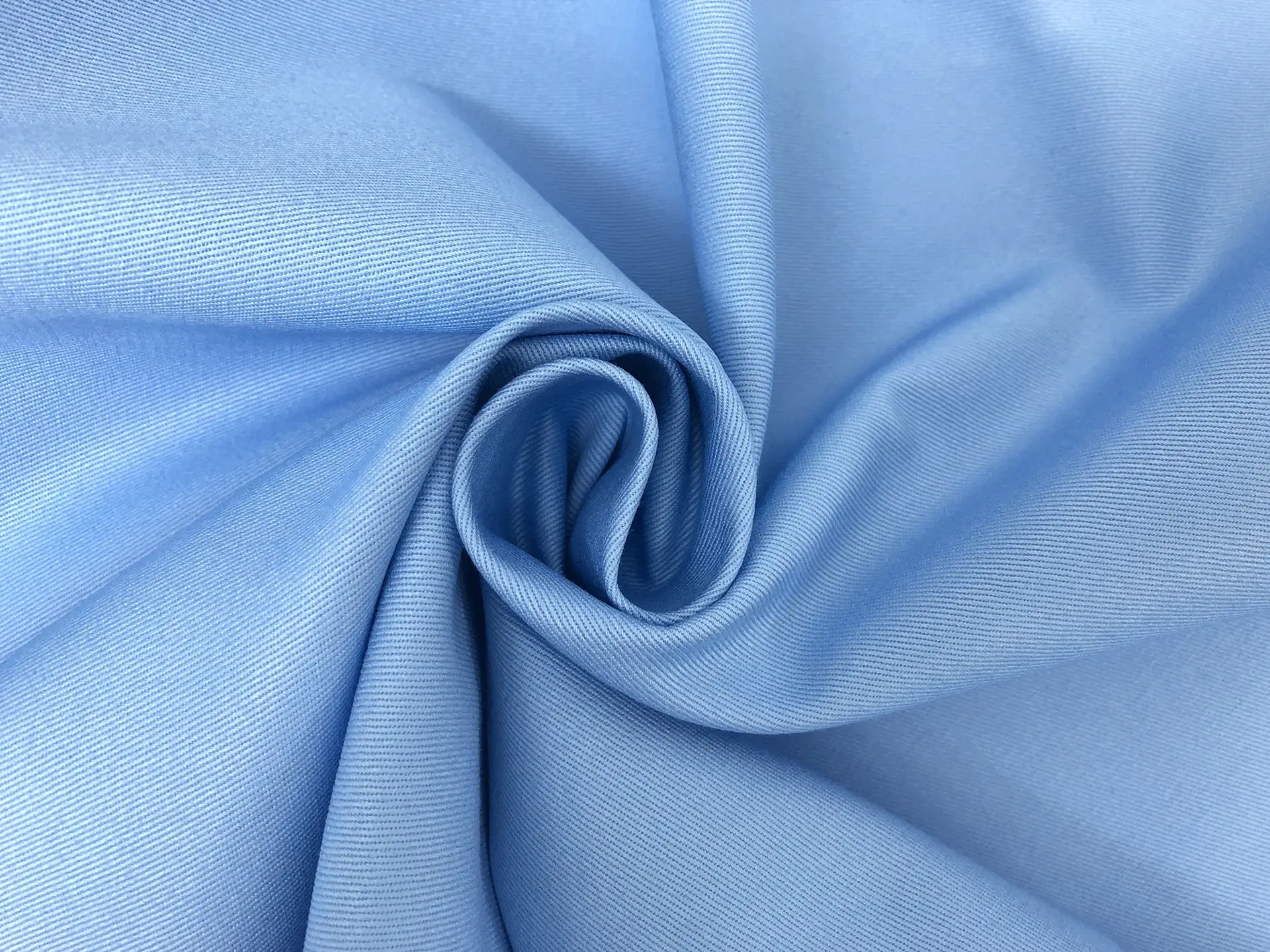 7oz Organic Cotton Twill in Ice Blue
