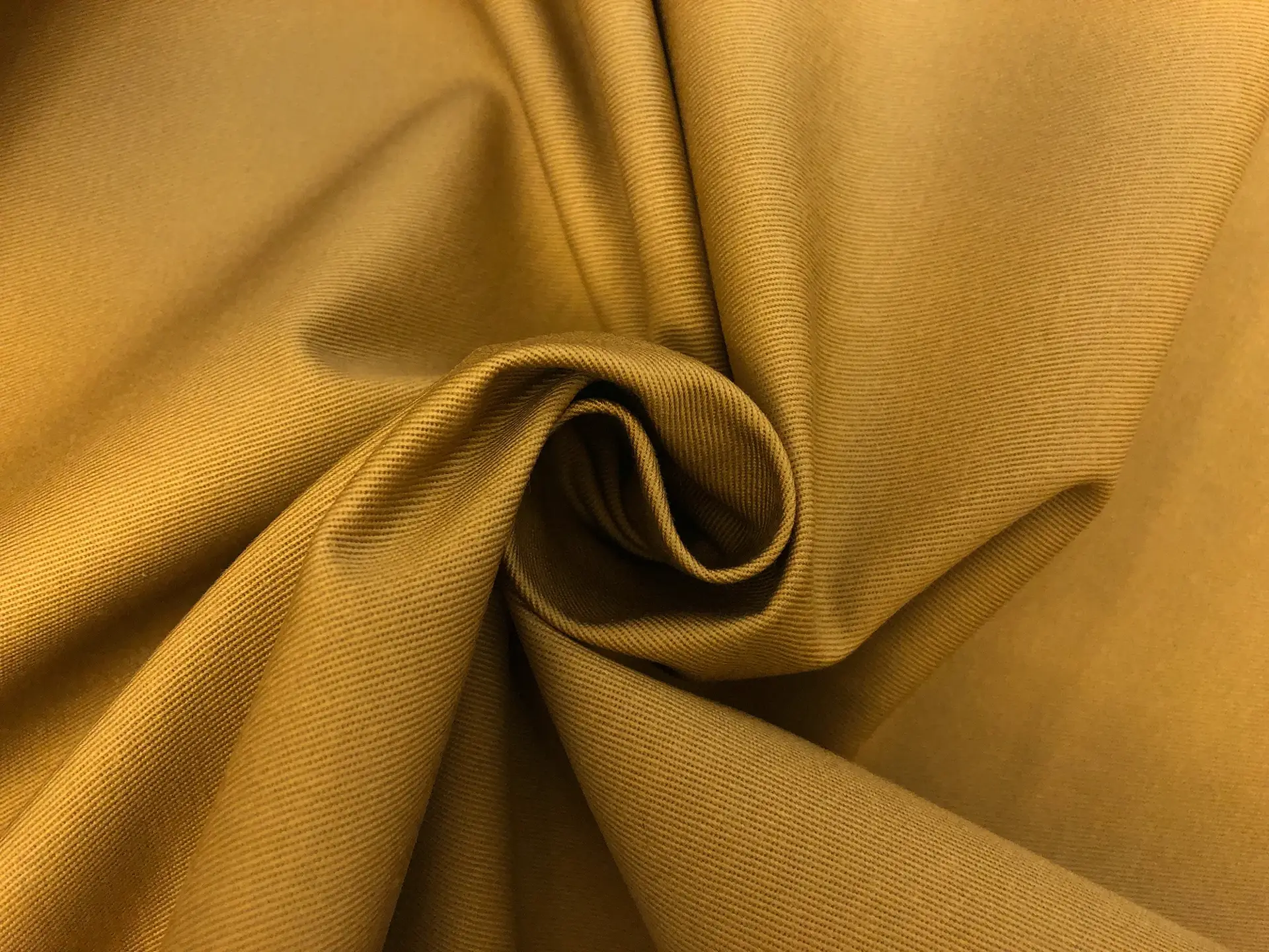 7oz Organic Cotton Twill in Honey