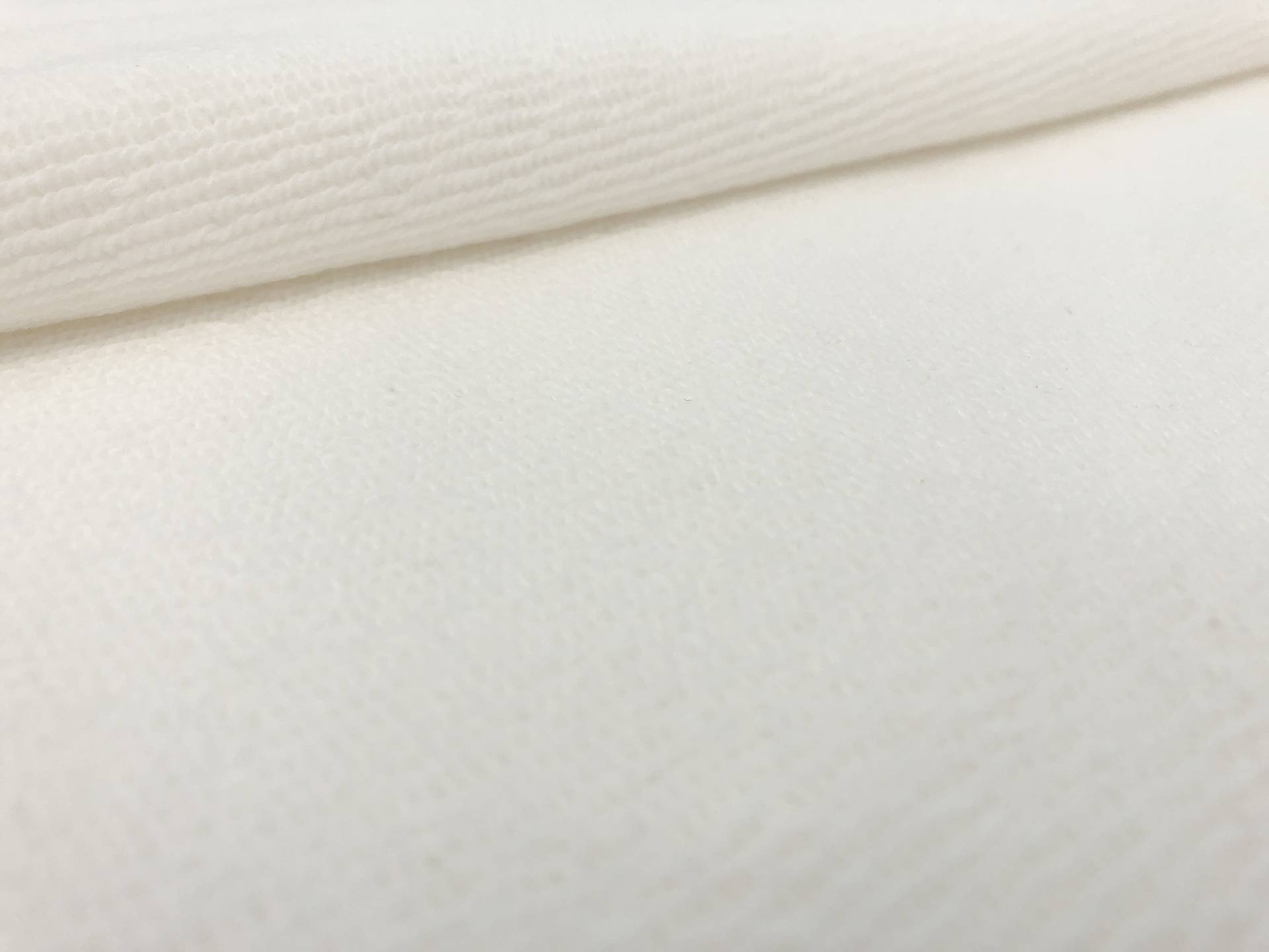 Japanese French Terry Knit in White