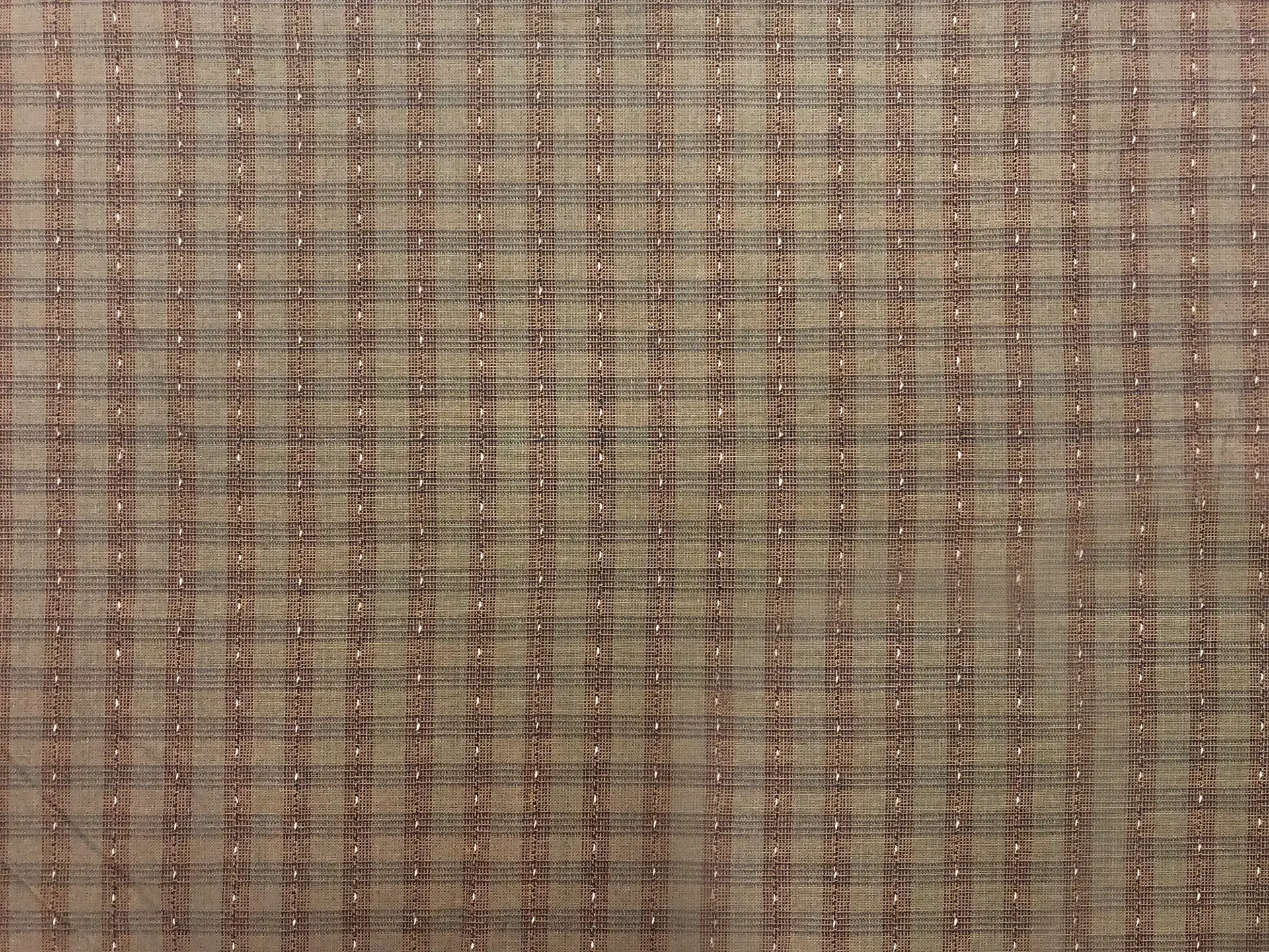 Yarn Dyed Cotton Plaid Novelty in Olive Drab Charcoal