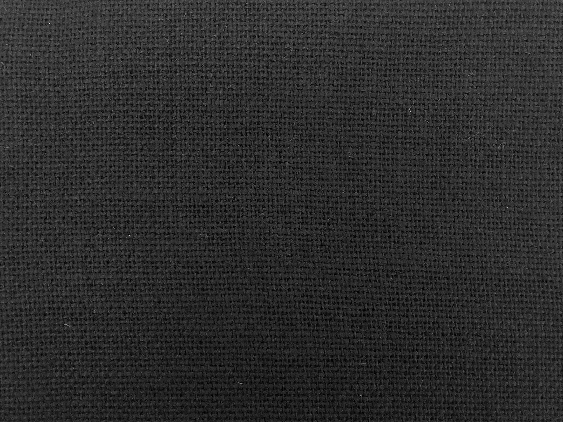 Linen Burlap in Black