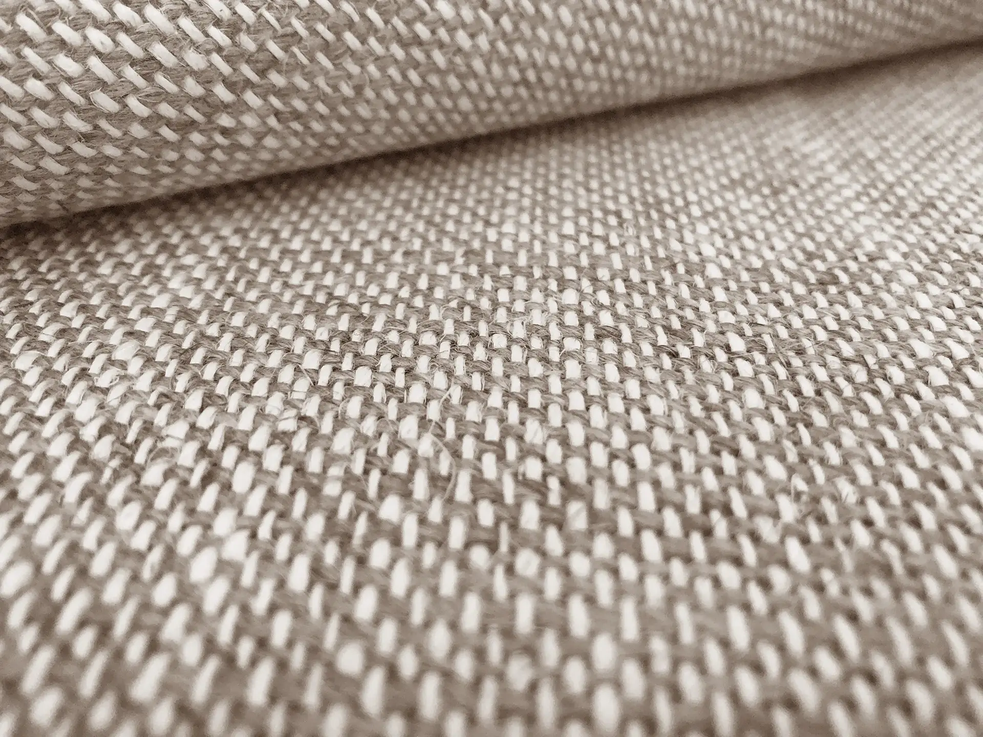 Linen Burlap in Oatmeal