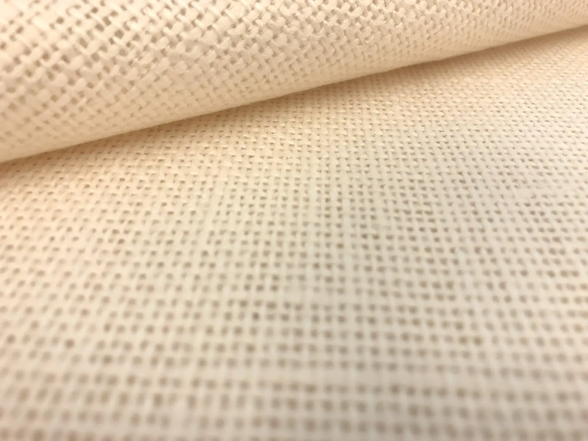 Linen Burlap in Ecru