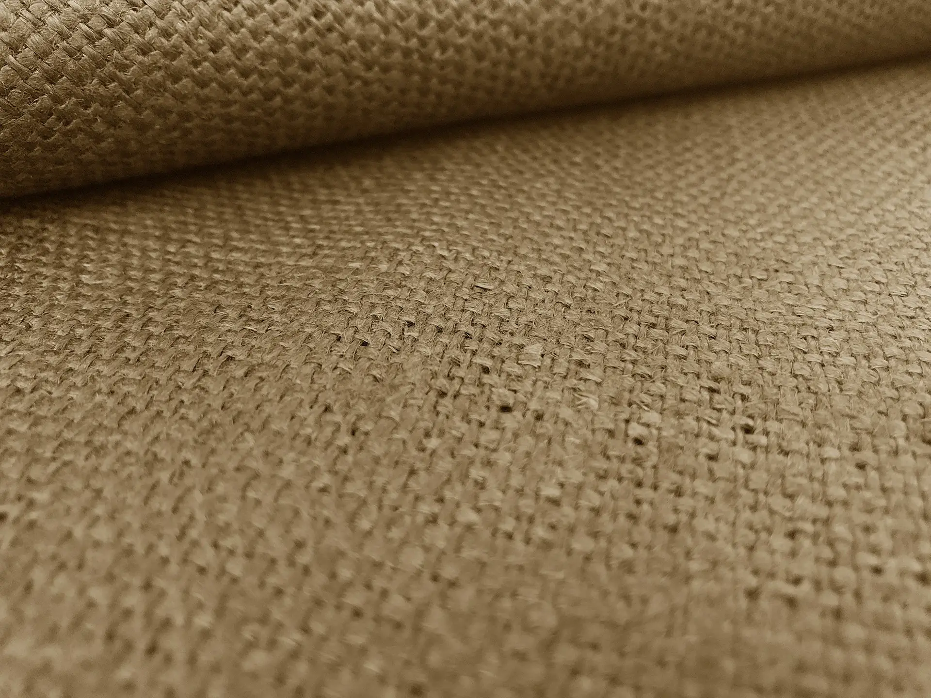 Linen Burlap in Seaweed