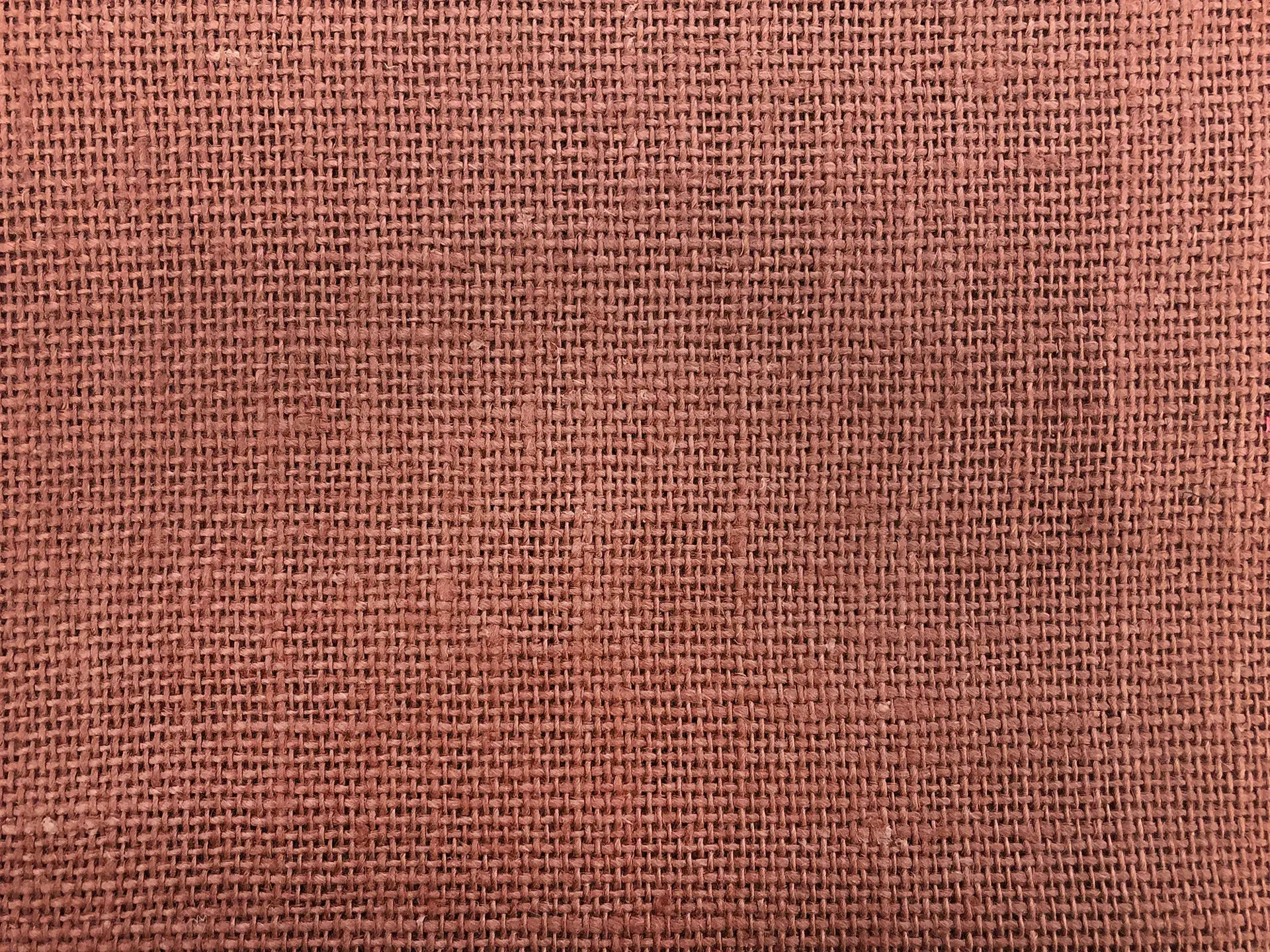 Linen Burlap in Dusty Rose