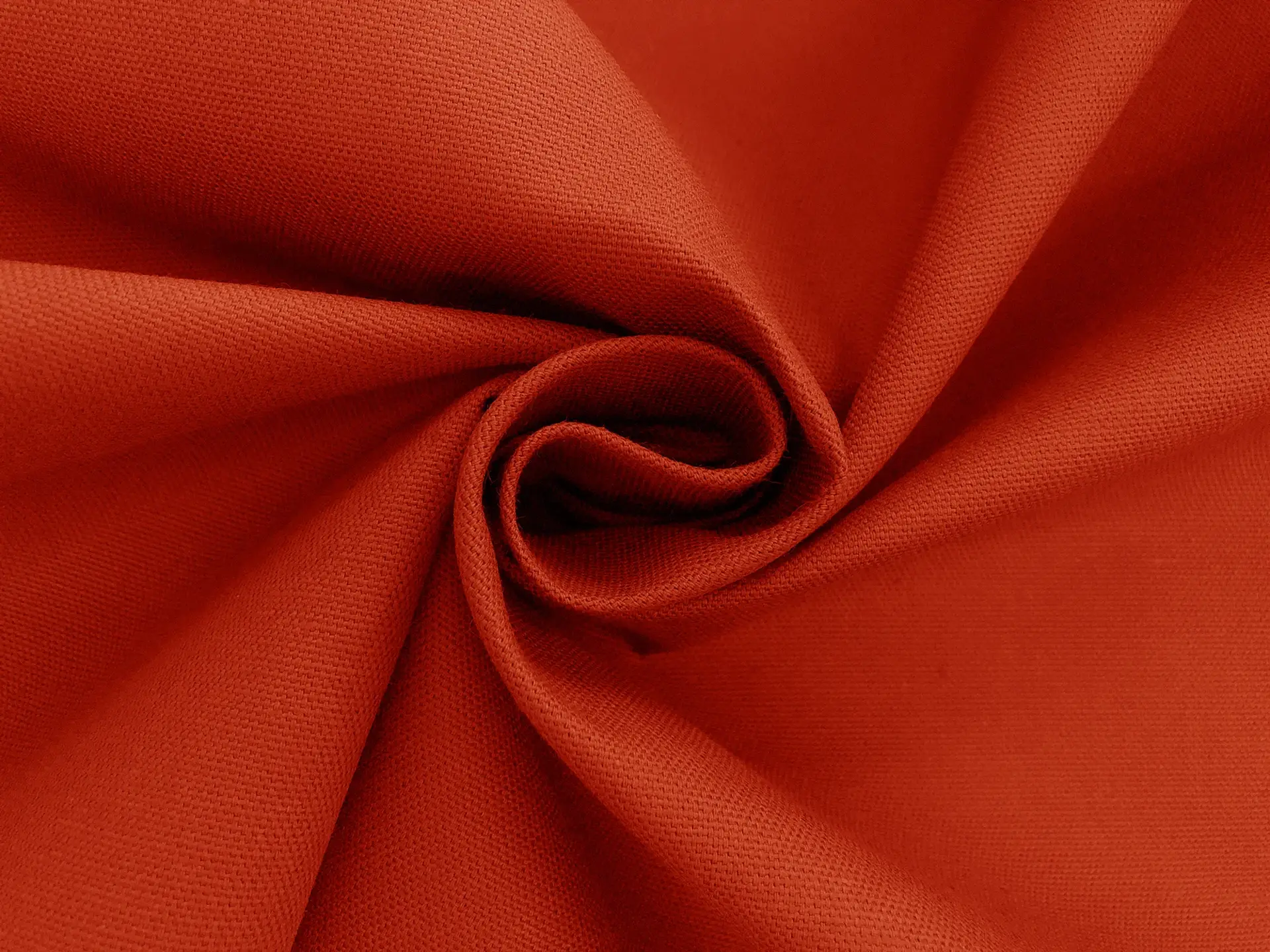 7.5 oz Cotton Canvas in Fire Engine Red