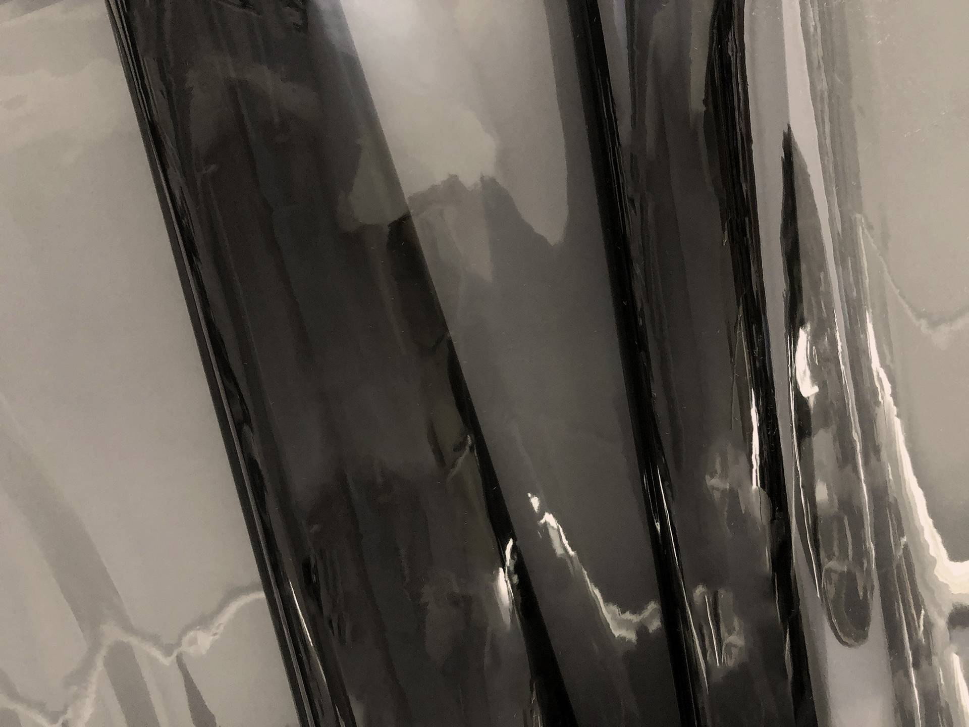 Clear Tinted Plastic in Smoke