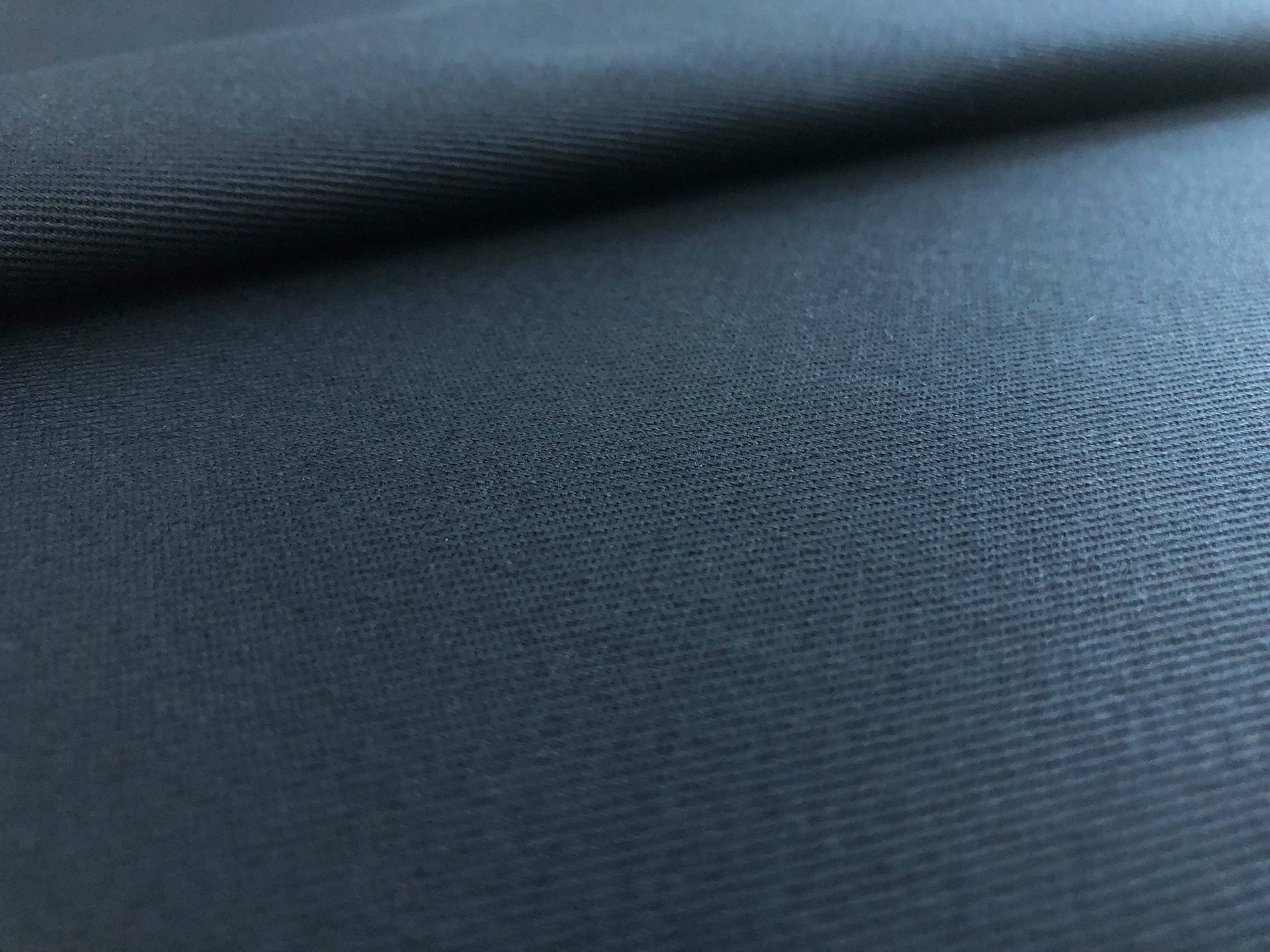 Stretch Cotton Chino Twill in Dark Navy