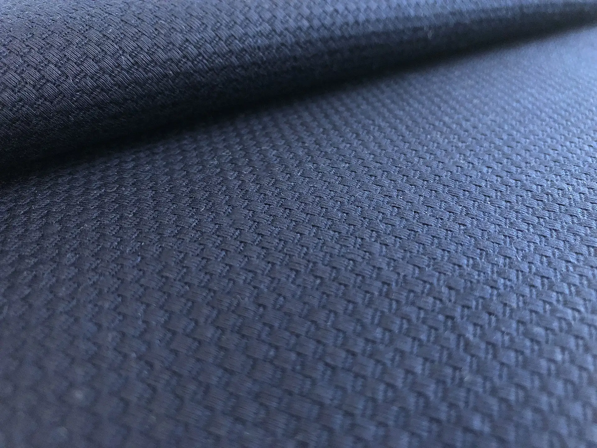 Italian Cotton Pique in Navy