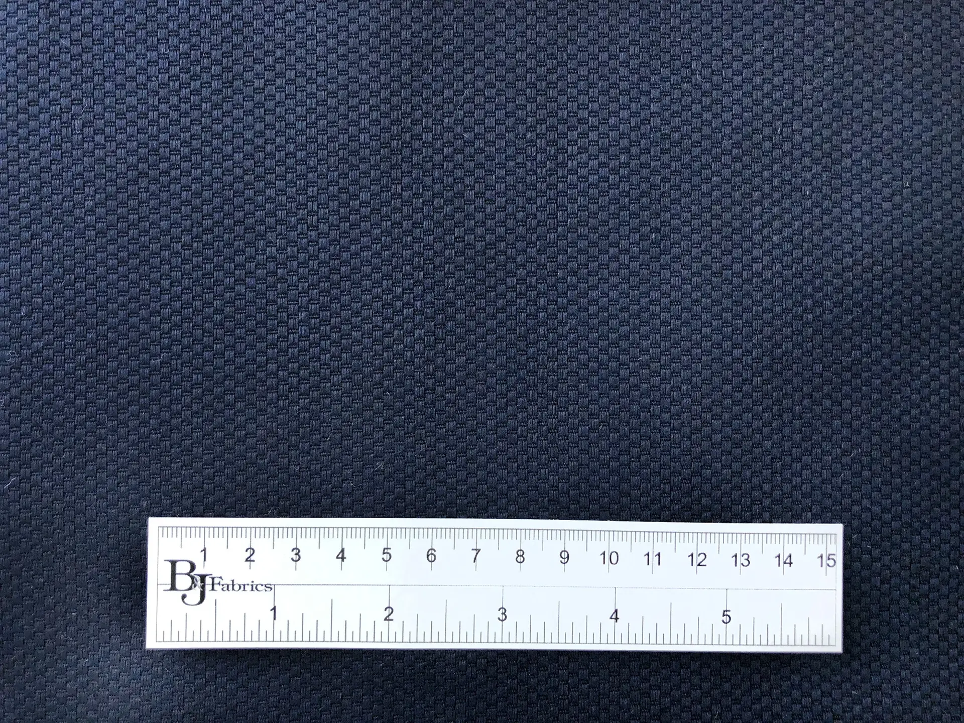 Italian Cotton Pique in Navy