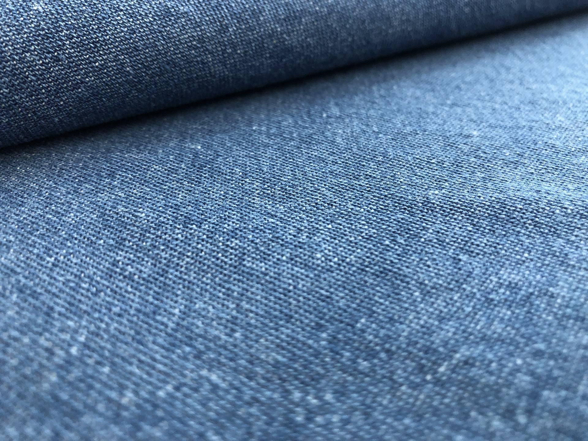 10 oz Cotton Denim in Indigo Washed