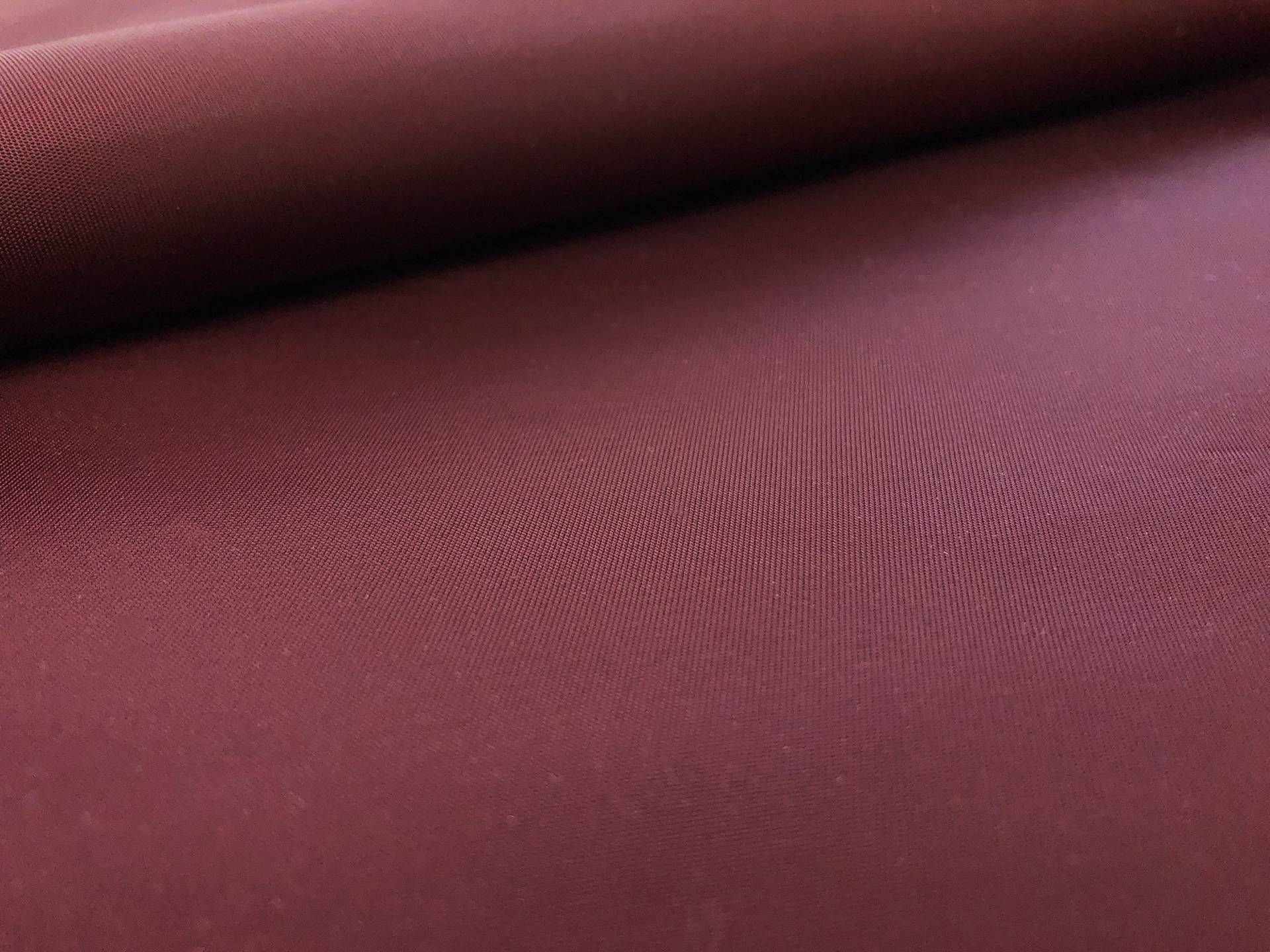Nylon Satin Twill Rainwear in Maroon
