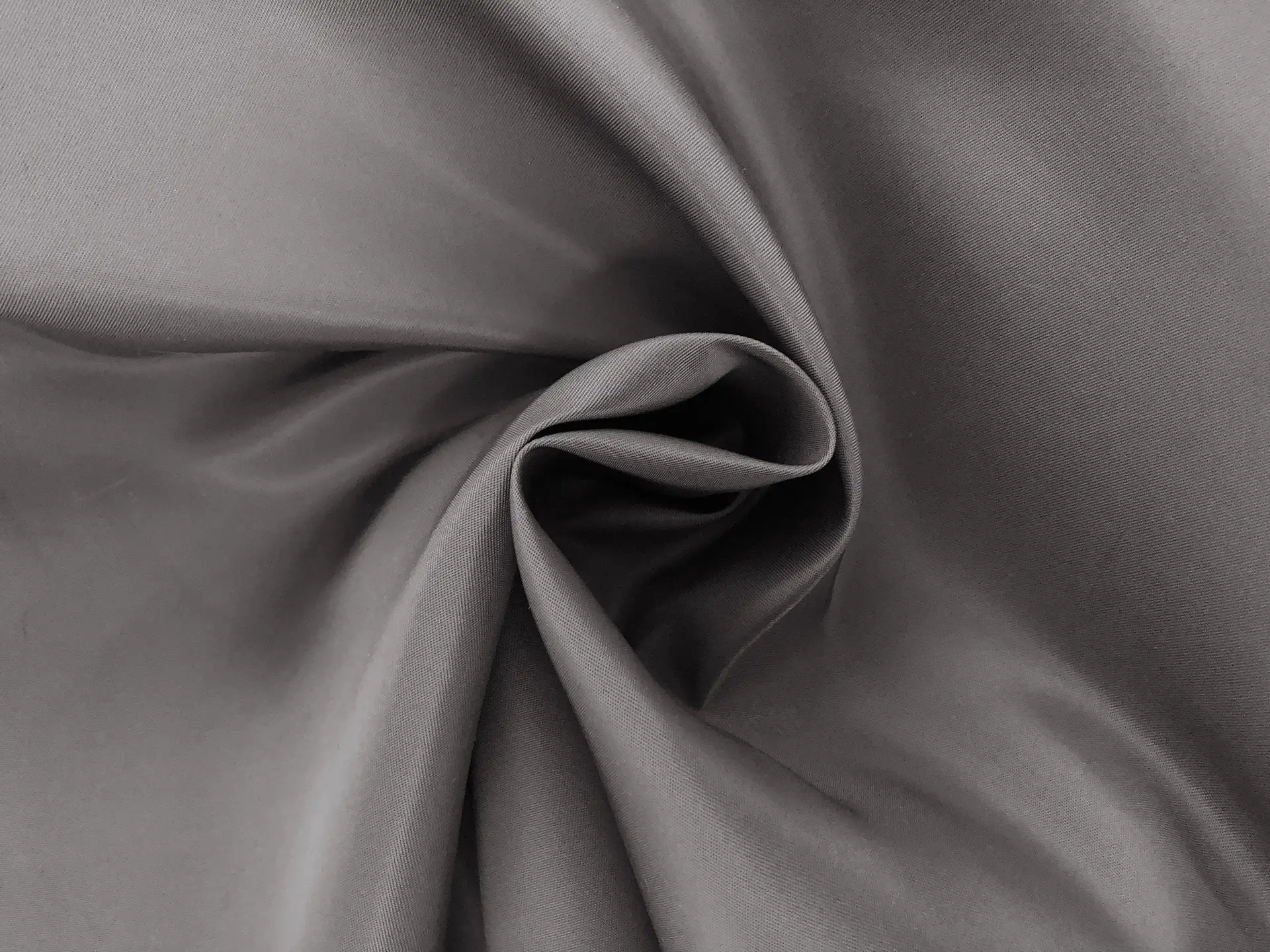 Nylon Satin Twill Rainwear in Gunmetal